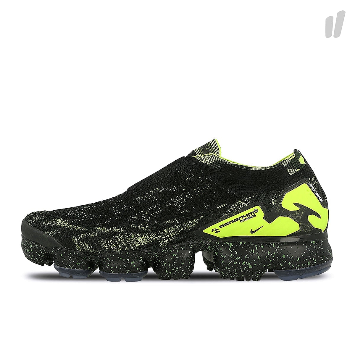 Nike air vapormax fk moc 2 Black / Black - Volt Sneakers AQ0996 007 | Overkill