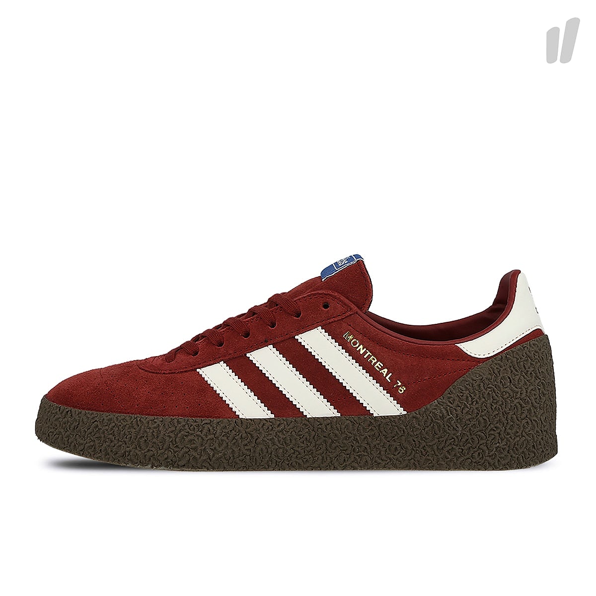 adidas montreal 76 Noble Maroon / Off White / Gum Sneakers AQ1016 | Overkill
