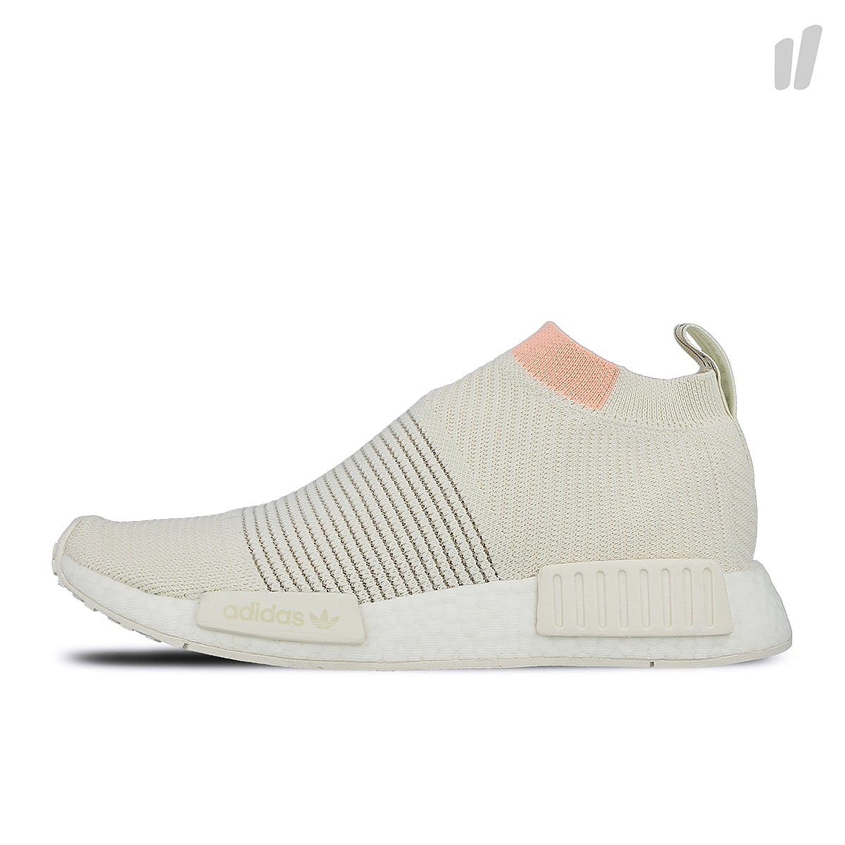 adidas wmns nmd cs1 primeknit Cloud White / Cloud White / Clear Orange AQ1136 | Overkill