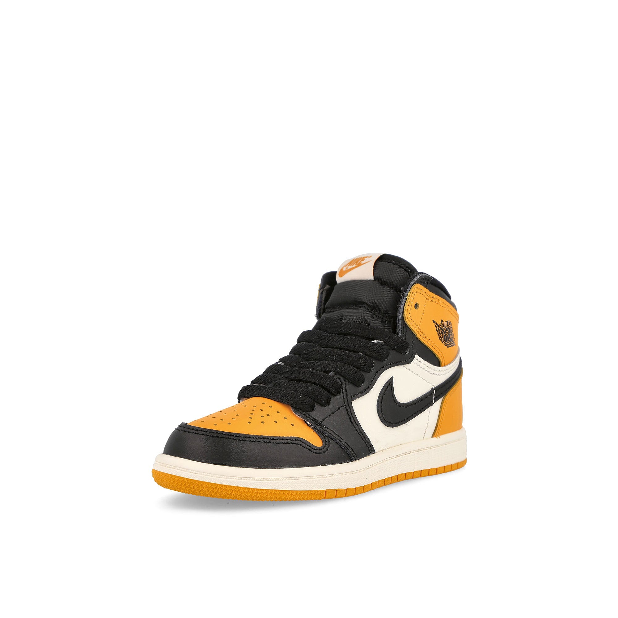 Jordan Air Jordan 1 Retro High OG PS Taxi / Black - Sail High Top Sneakers Close Up | Overkill
