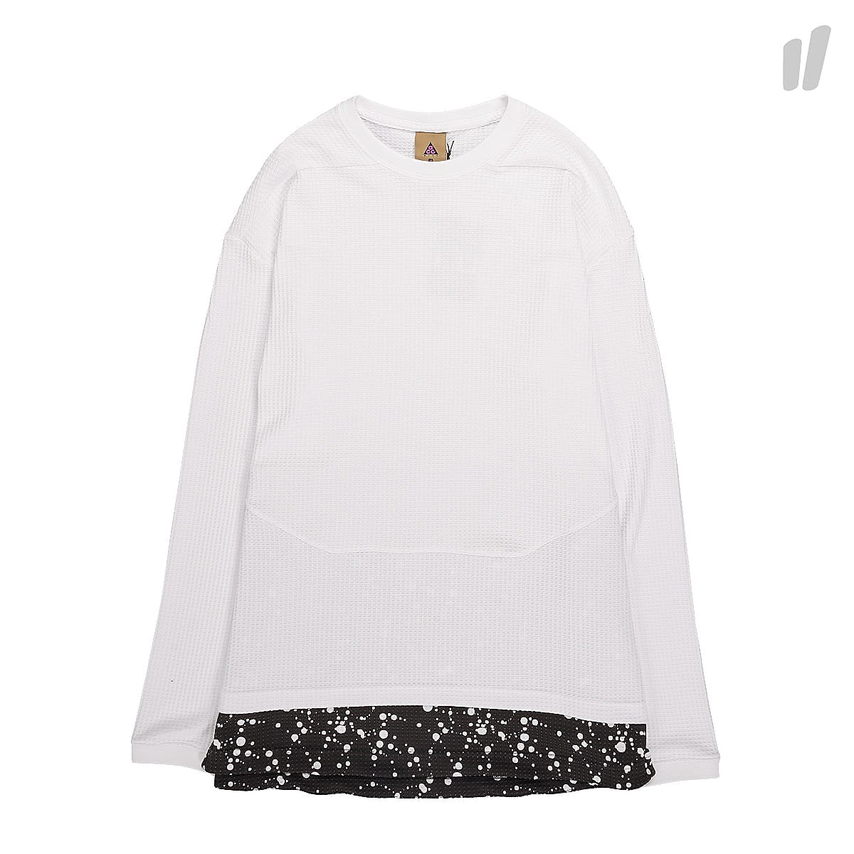 Nike NRG ACG Waffle Top Longsleeve White / Black Longsleeves AQ3519 010 | Overkill