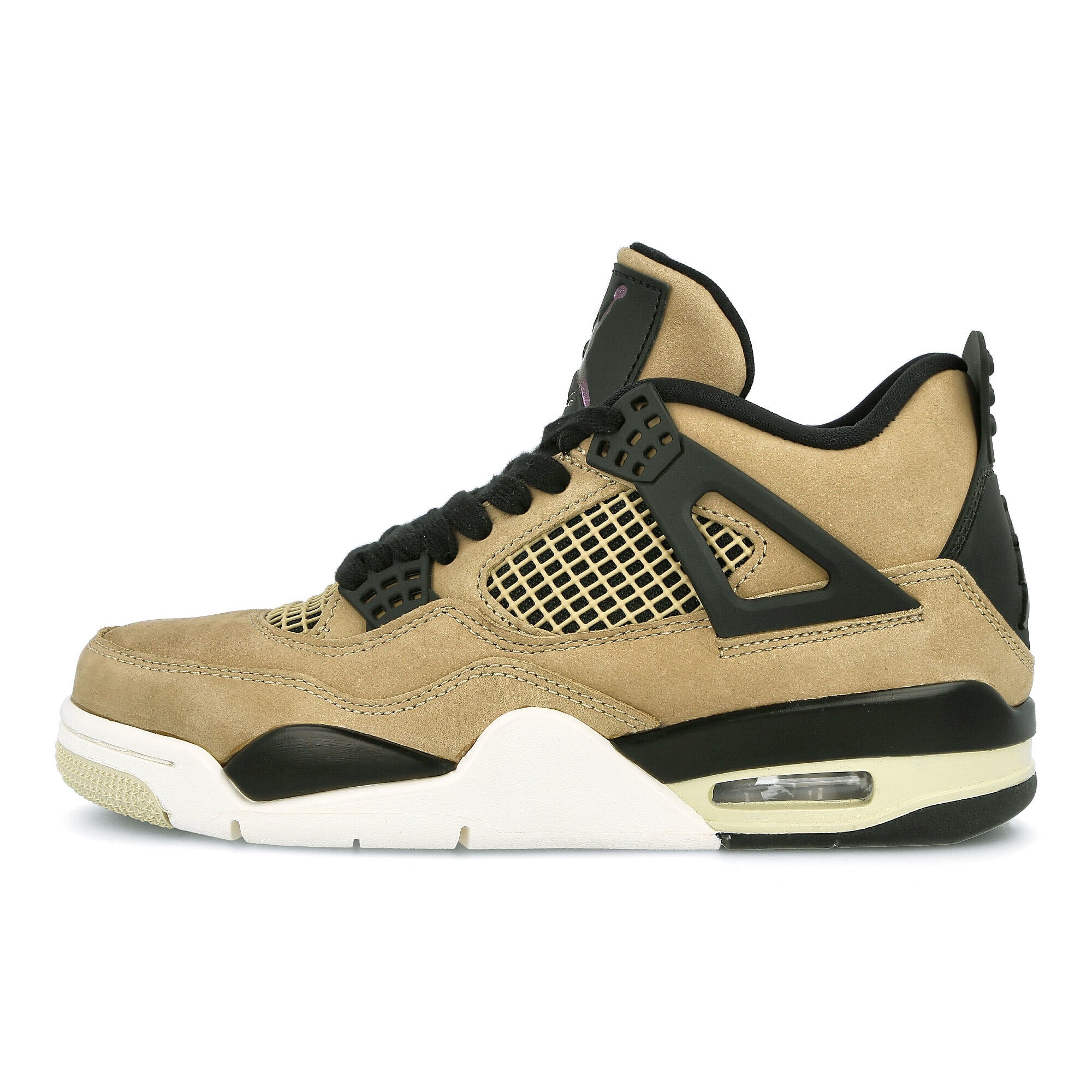 Jordan Wmns Air Jordan 4 Retro Mushroom / Multi Color - Black - Fossil Sneakers AQ9129 200 | Overkill