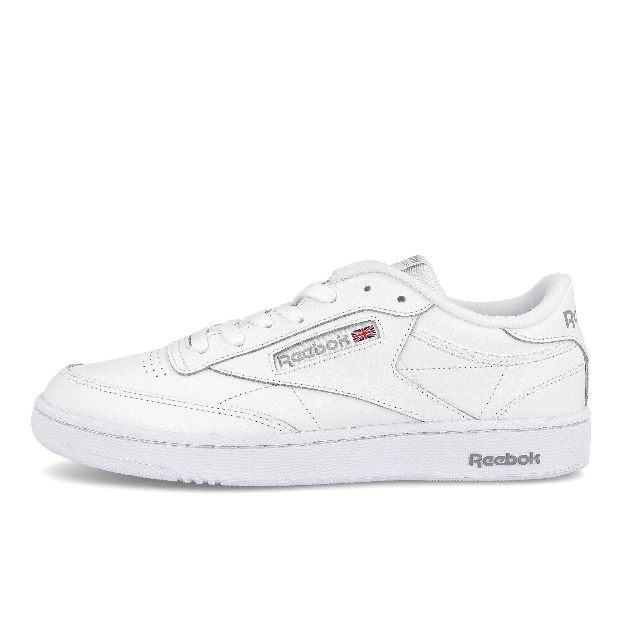 Reebok club c 85 White / Sheer Grey Low Top Sneakers AR0455 | Overkill
