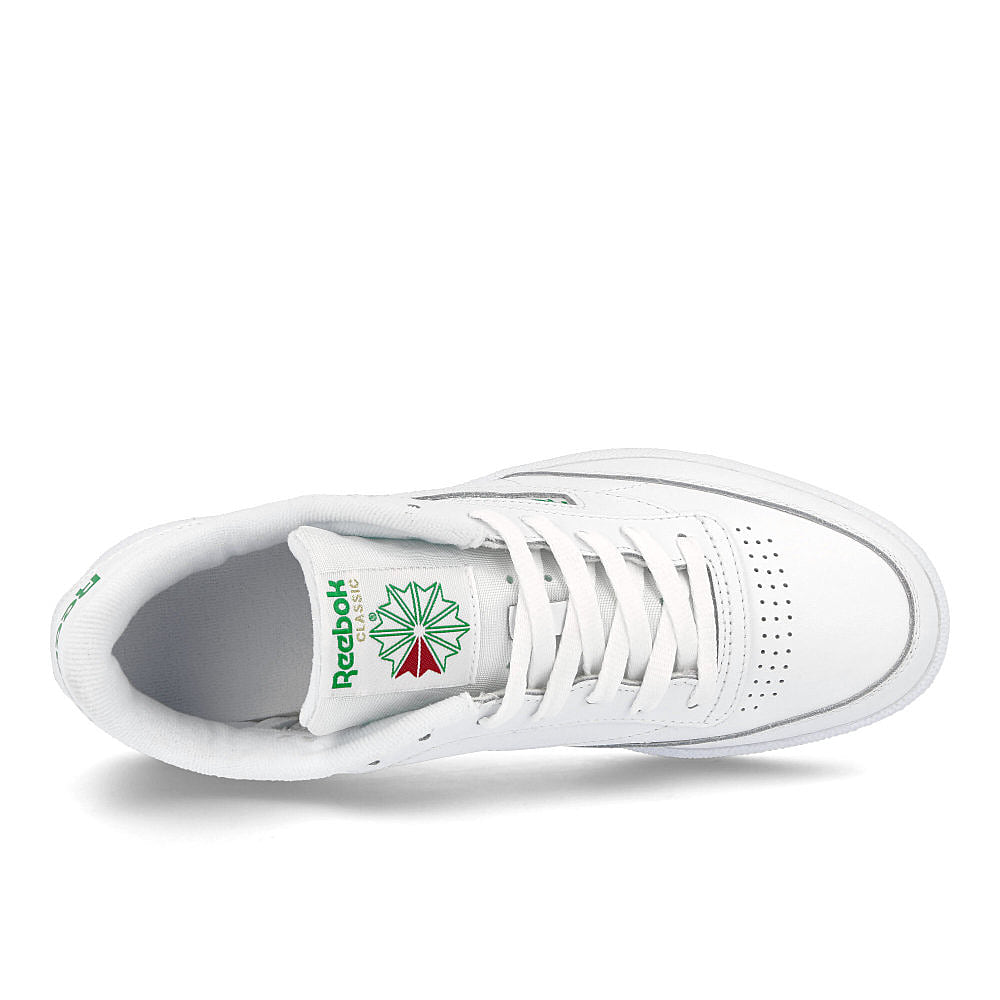 Reebok club c 85 White / Green Low Top Sneakers Detailfoto | Overkill