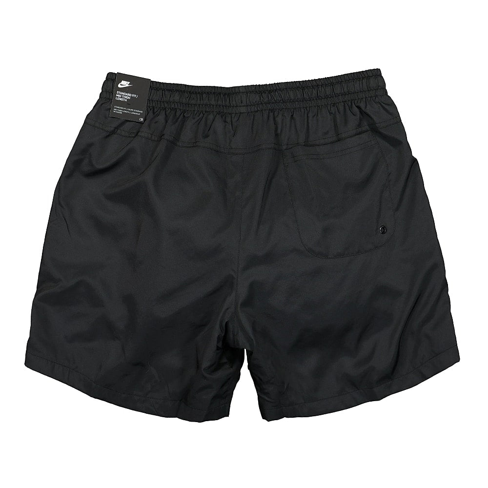 Nike NSW Woven Flow Shorts Black / White Shorts Material | Overkill