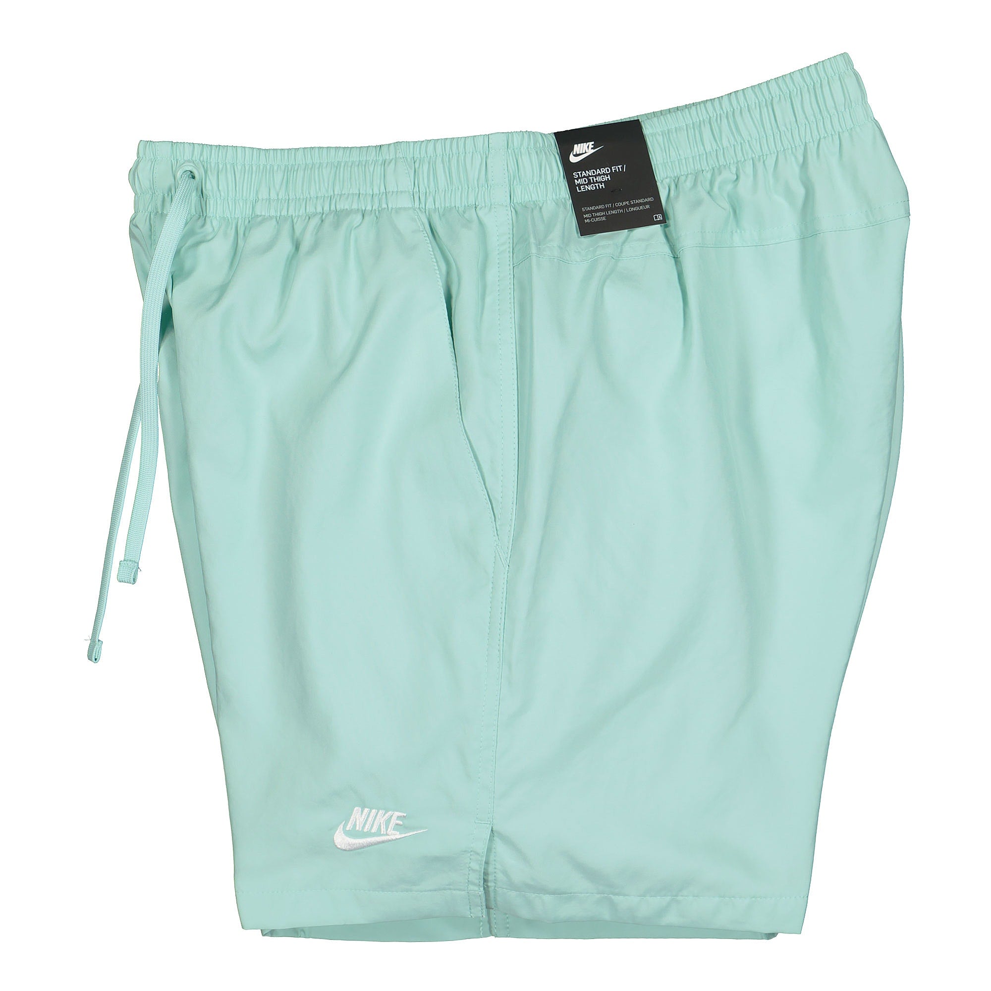 Nike NSW Woven Flow Shorts Light Dew / White Shorts Close-up | Overkill