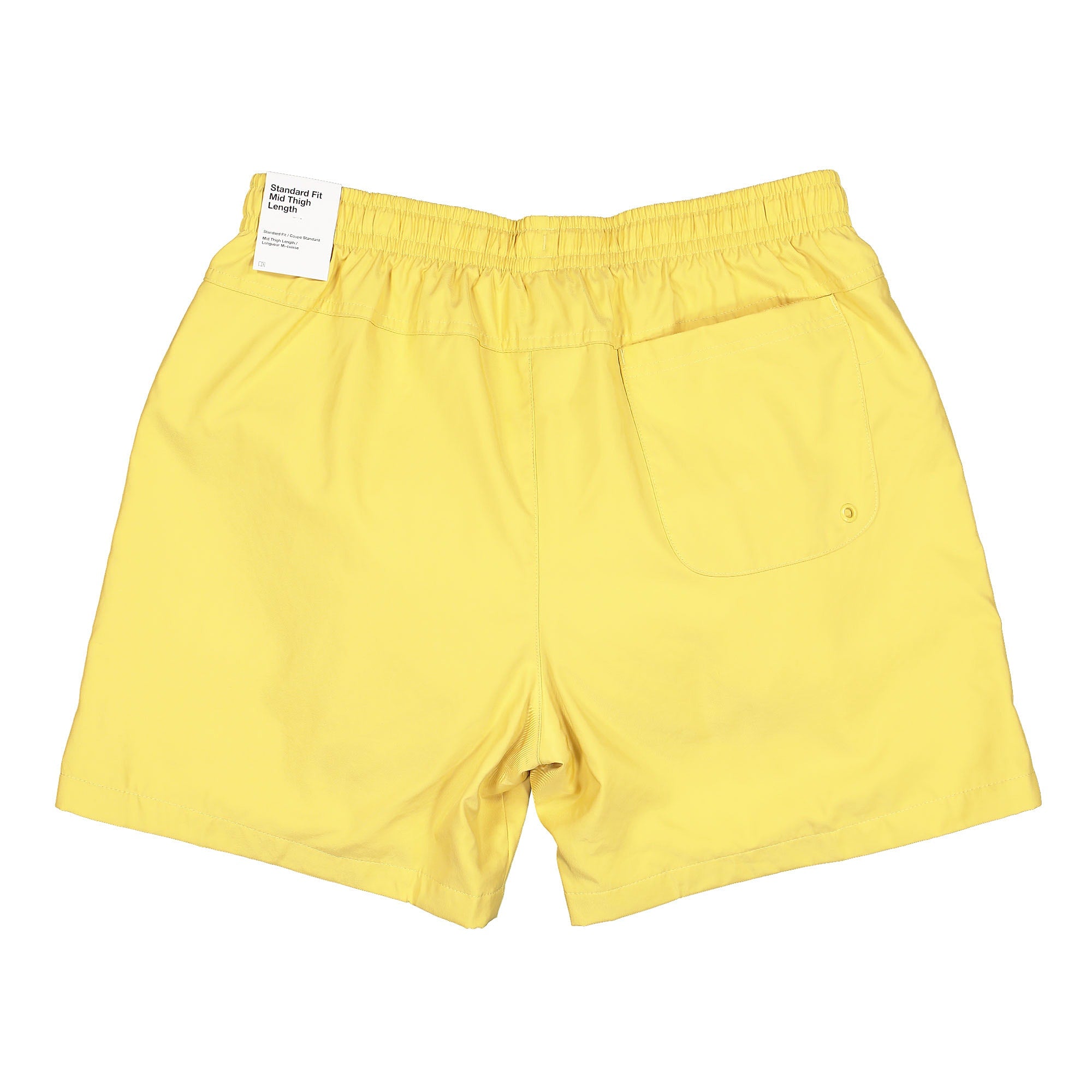 Nike NSW Woven Flow Shorts Saturn Gold / White Shorts Material | Overkill