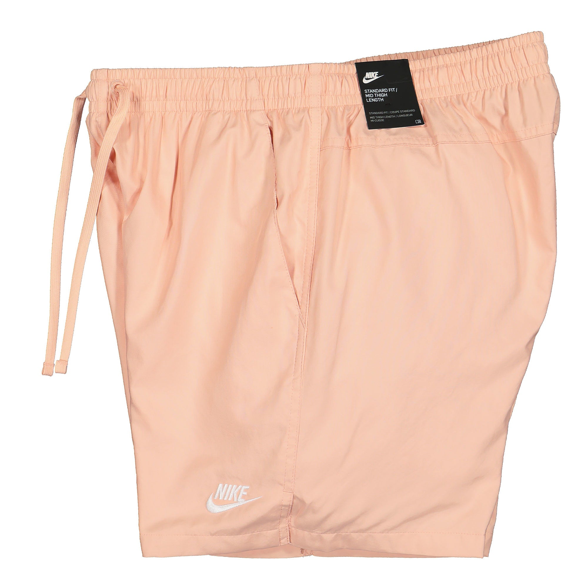 Nike NSW Woven Flow Shorts Arctic Orange / White Shorts Close-up | Overkill