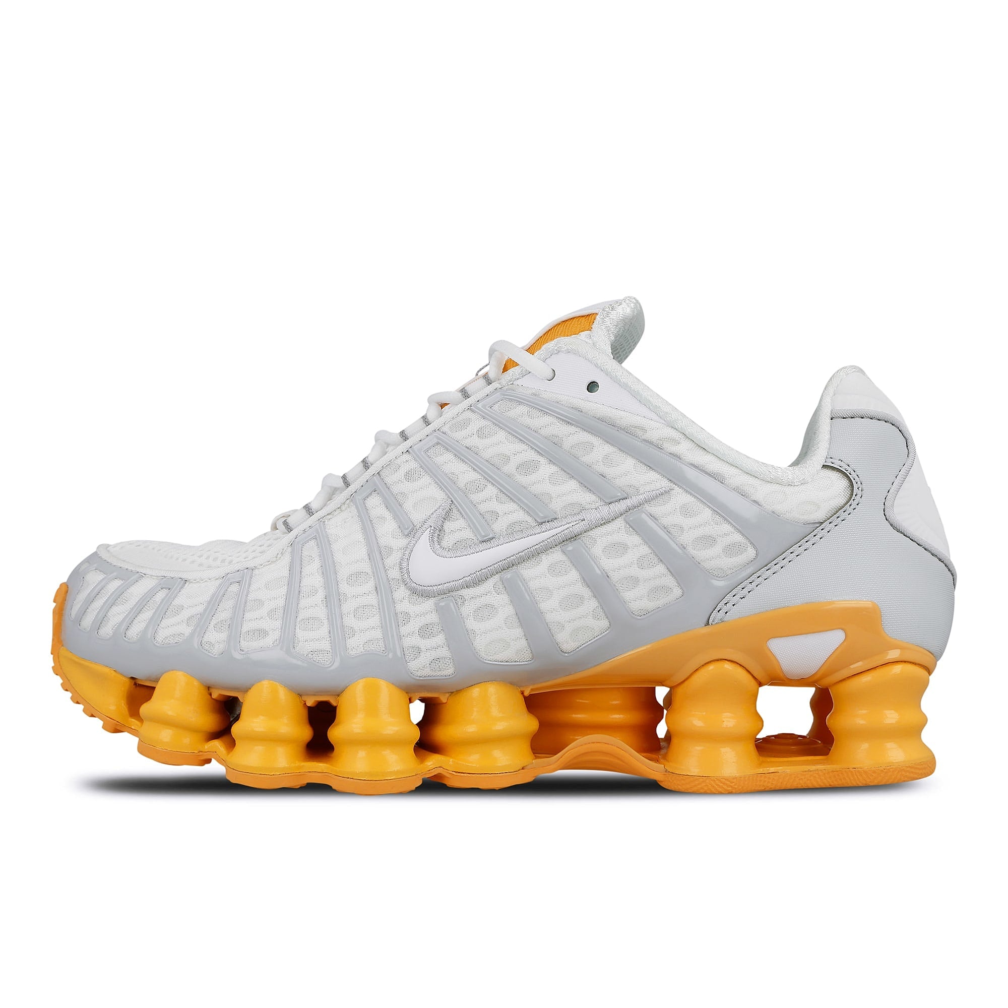 Nike wmns shox tl White-White - Pure Platinum - Fuel Orange Sneakers AR3566 101 | Overkill