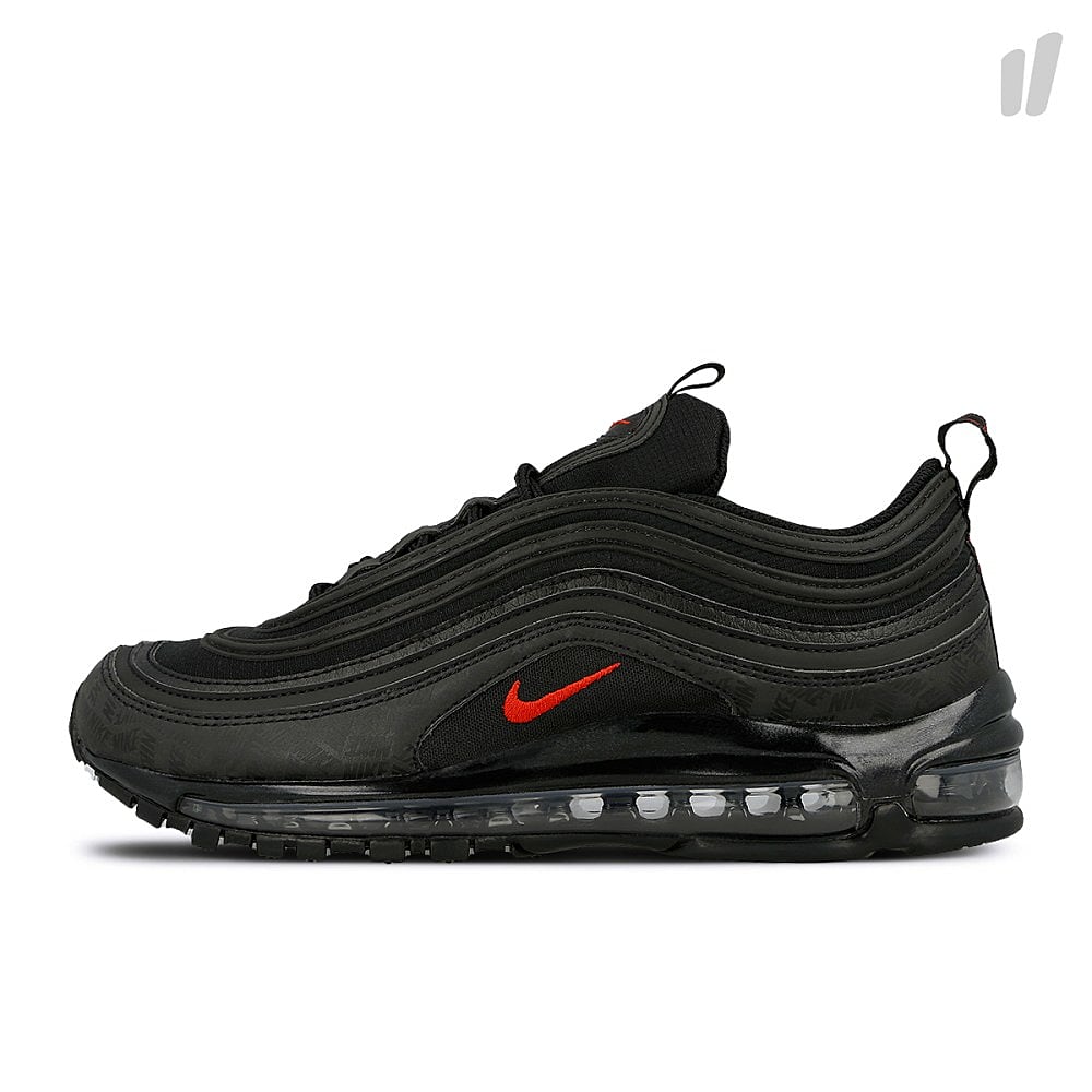 Nike air max 97 Black / University Red - Black Sneakers AR4259 001 | Overkill