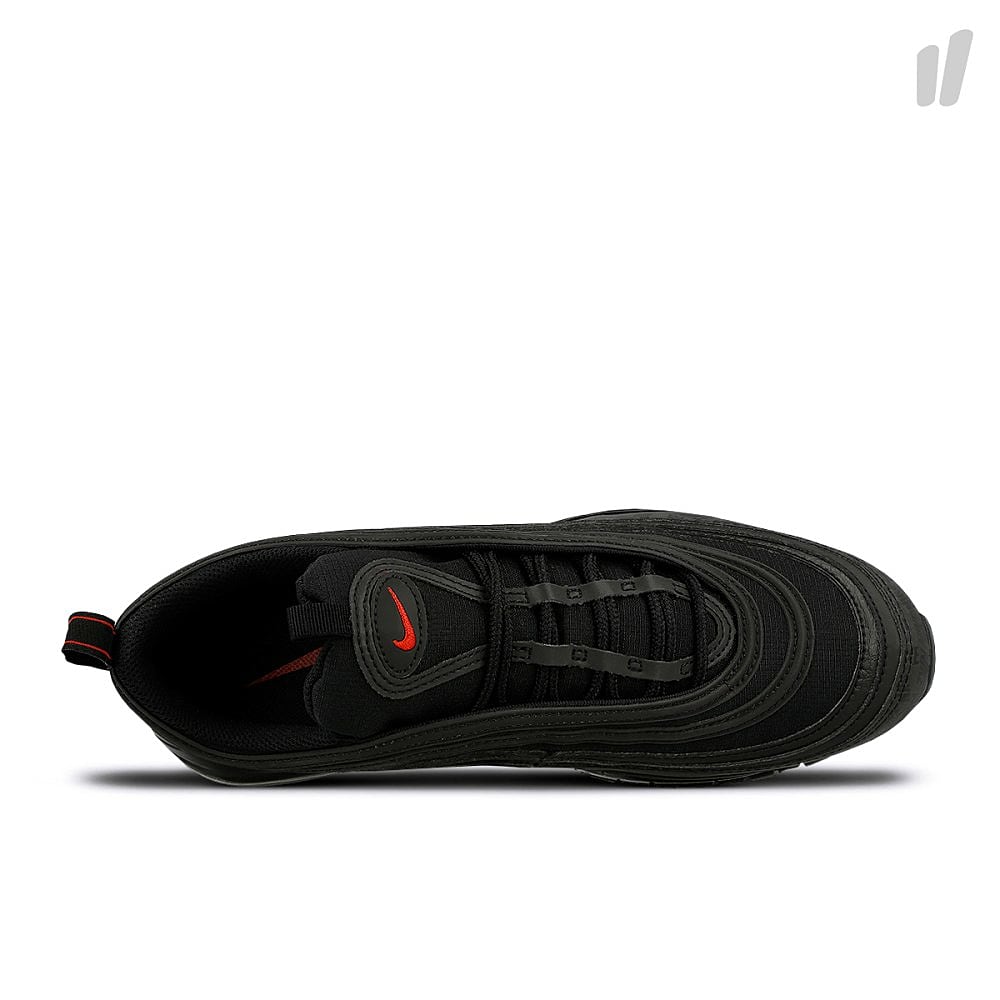 Nike air max 97 Black / University Red - Black Sneakers Detailfoto | Overkill