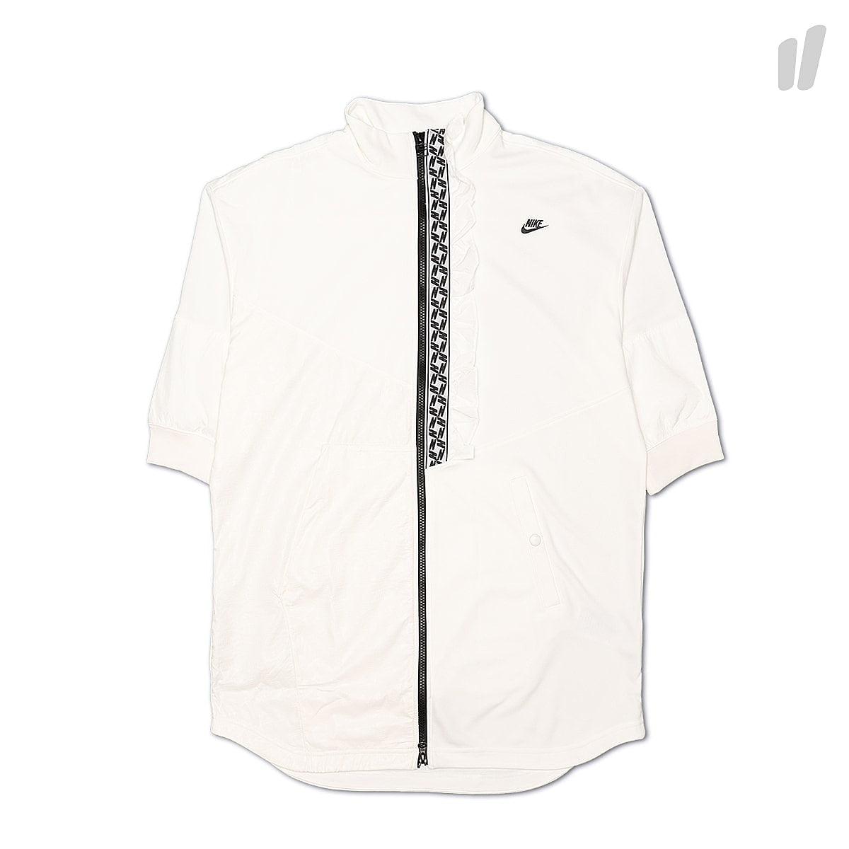 Nike Wmns Taped FZ Track Poly Sail / Black Shirts AR4939 133 | Overkill