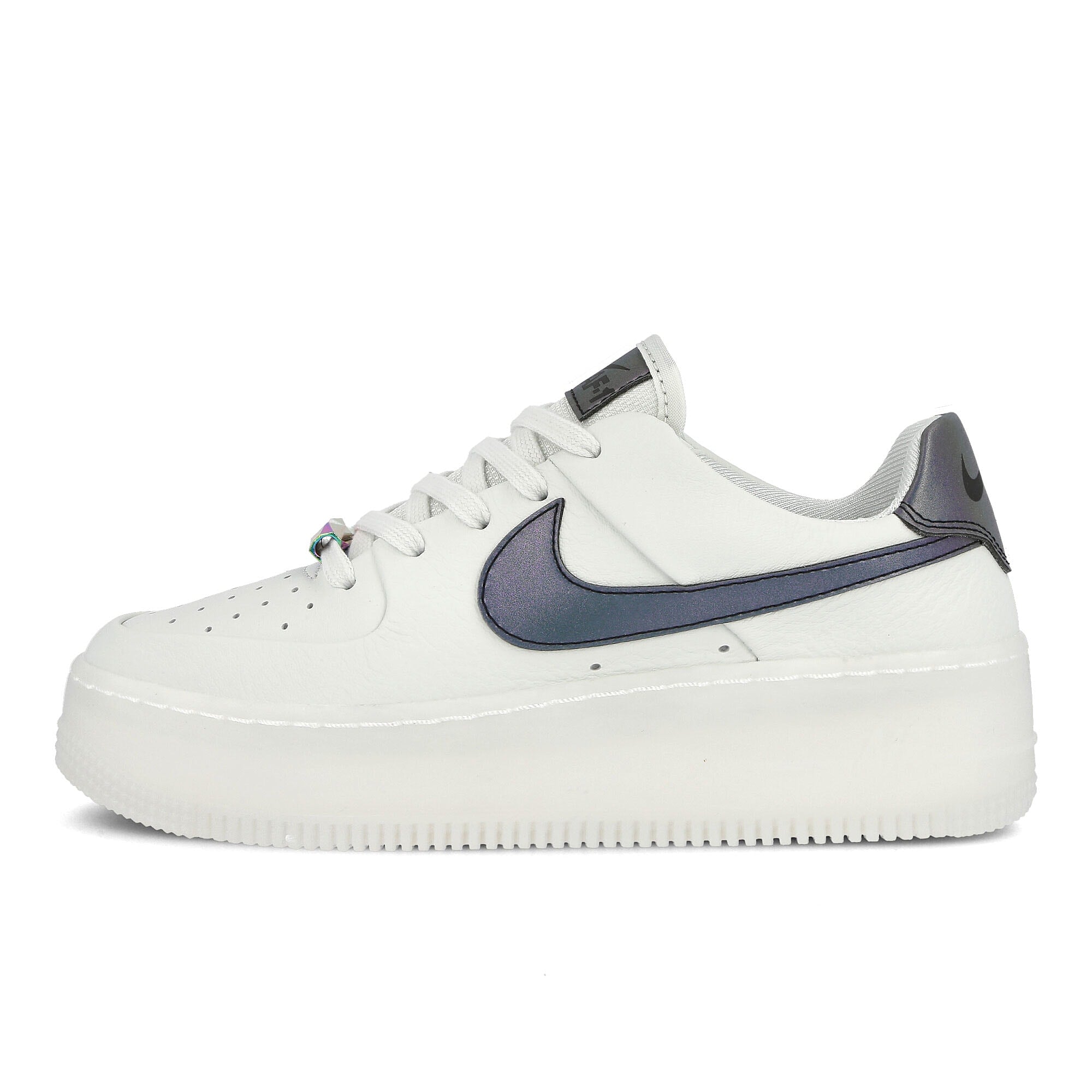 Nike wmns air force 1 sage low lx Spruce Aura-Blank - White Low Top Sneakers AR5409 003 | Overkill