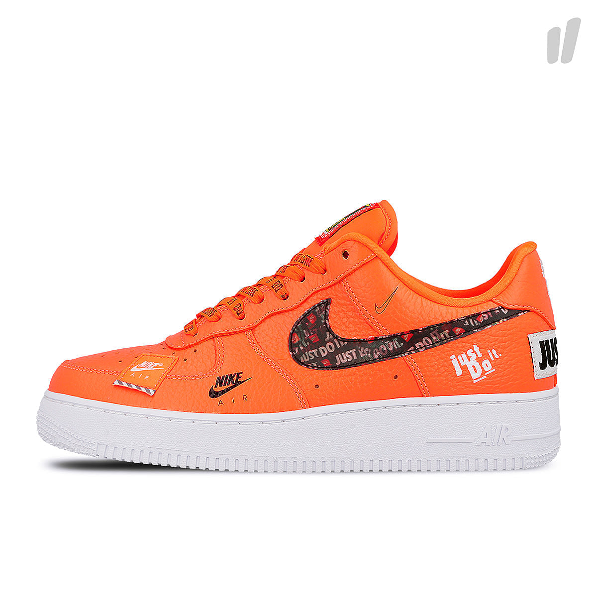 Nike air force 1 `07 premium Total Orange / Total Orange - Black - White Low Top Sneakers AR7719 800 | Overkill