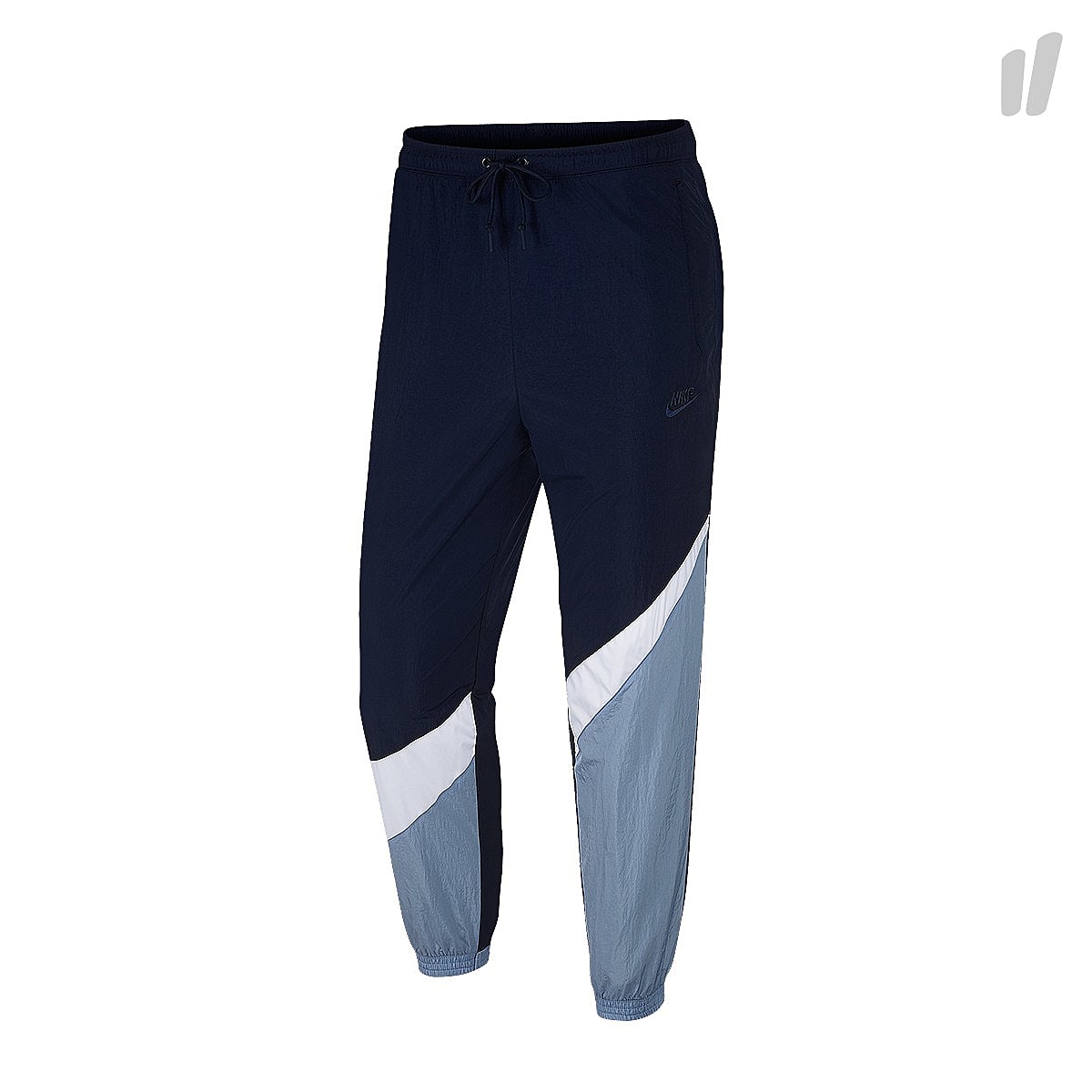 Nike Sportswear Woven Trousers Obsidian / White / Indigo Fog / Obsidian Sweat & Track Pants AR9894 451 | Overkill
