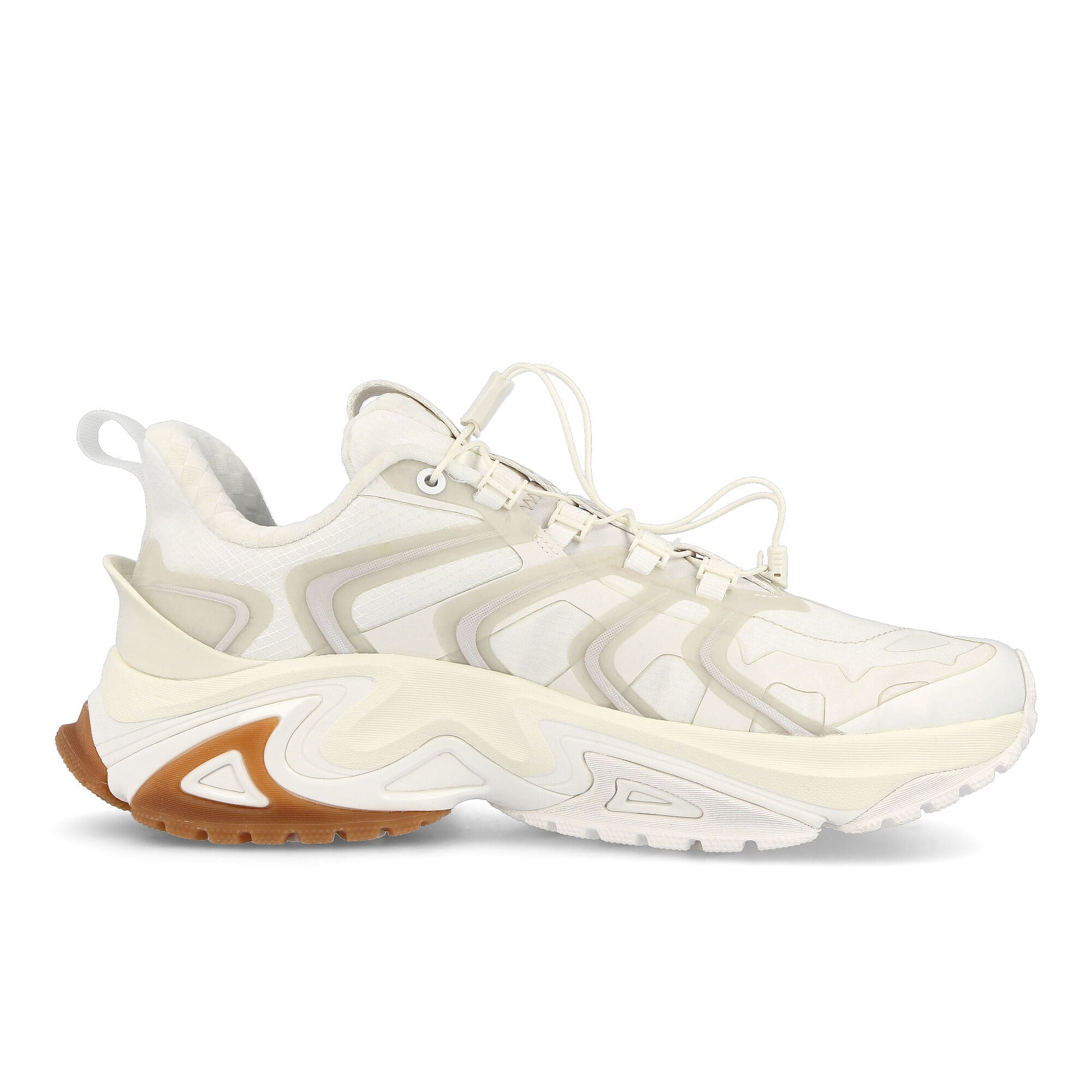 Li-Ning X-Claw Ace Standard White-Cloud Dancer Sneakers Silhouette | Overkill