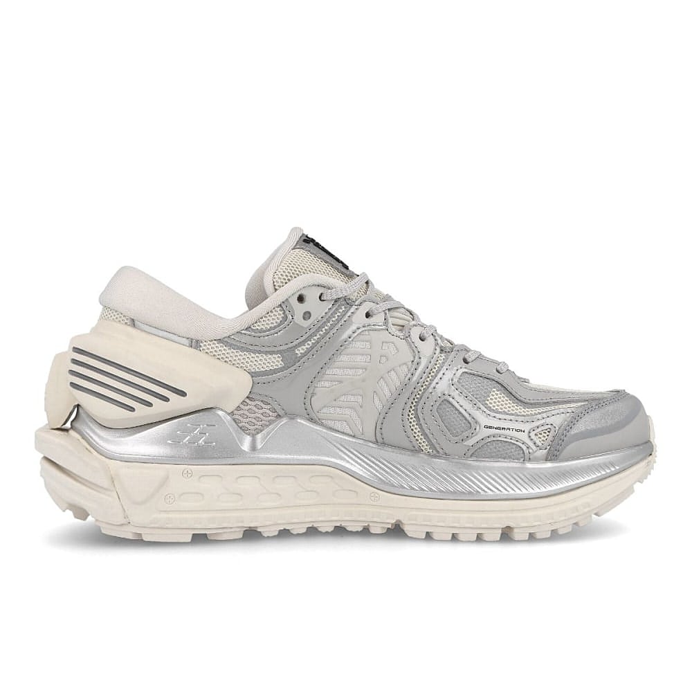 Li-Ning sun chaser Pearl White-Silver Gray Sneakers Silhouette | Overkill