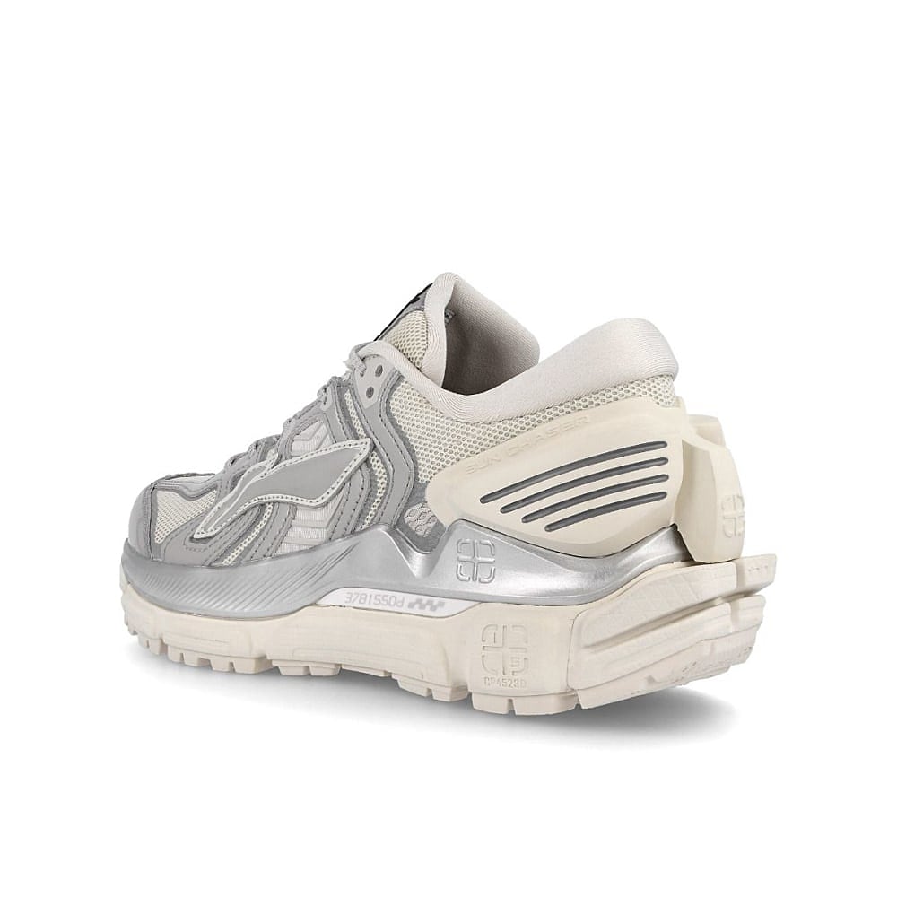 Li-Ning sun chaser Pearl White-Silver Gray Sneakers Material | Overkill
