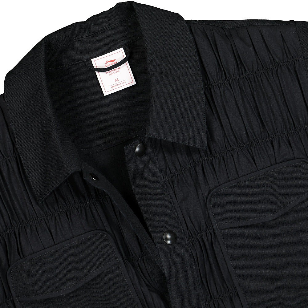 Li-Ning Casual Outerwear Black Jackets Close-up | Overkill