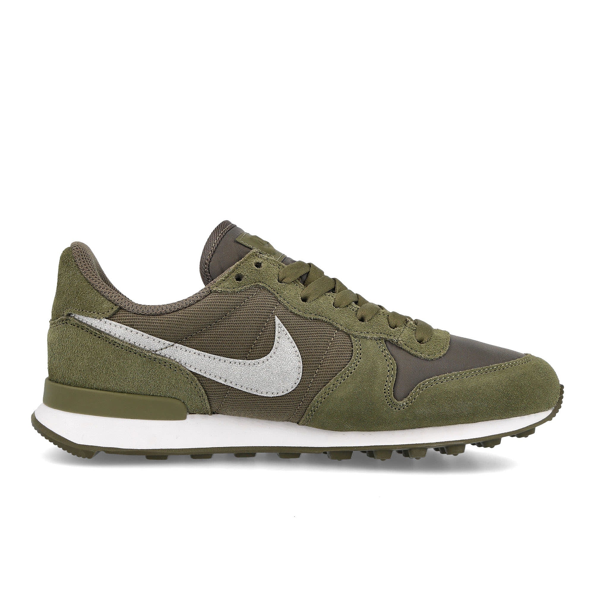 Nike wmns internationalist Medium Olive-Medium Olive - White Sneakers Silhouette | Overkill