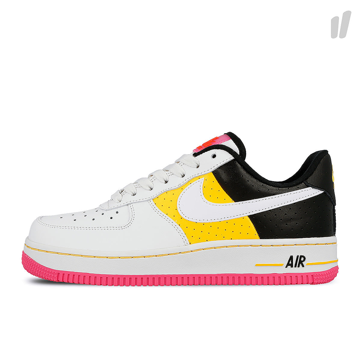 Nike air force 1 `07 se moto Summit White-White - Tour Yellow - Black Low Top Sneakers AT2583 100 | Overkill