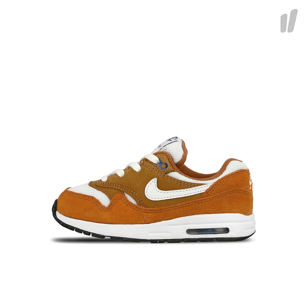 Nike air max 1 premium td Dark Curry / White - Sport Royal - Black Low Top Sneakers AT3360 700 | Overkill