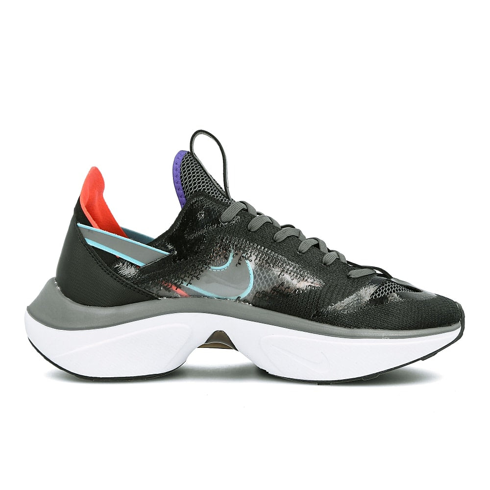 Nike n110 d/ms/x Black-Dark Grey - Red Orbit - Rush Violet Sneakers Silhouette | Overkill