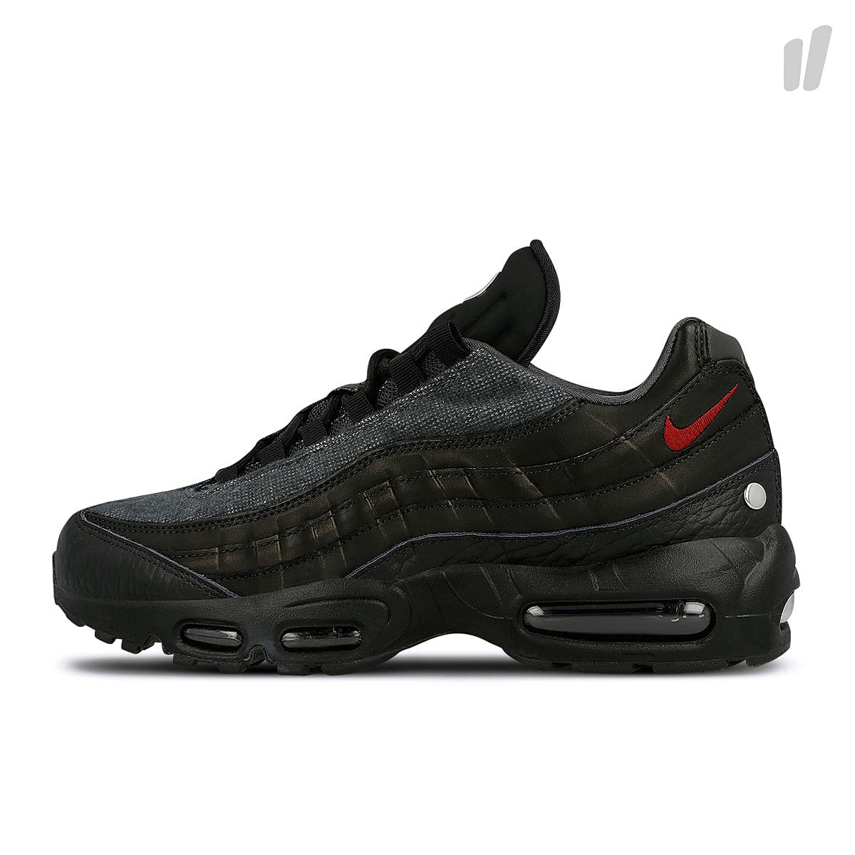 Nike air max 95 nrg Black / Team Red - Anthracite Sneakers AT6146 001 | Overkill