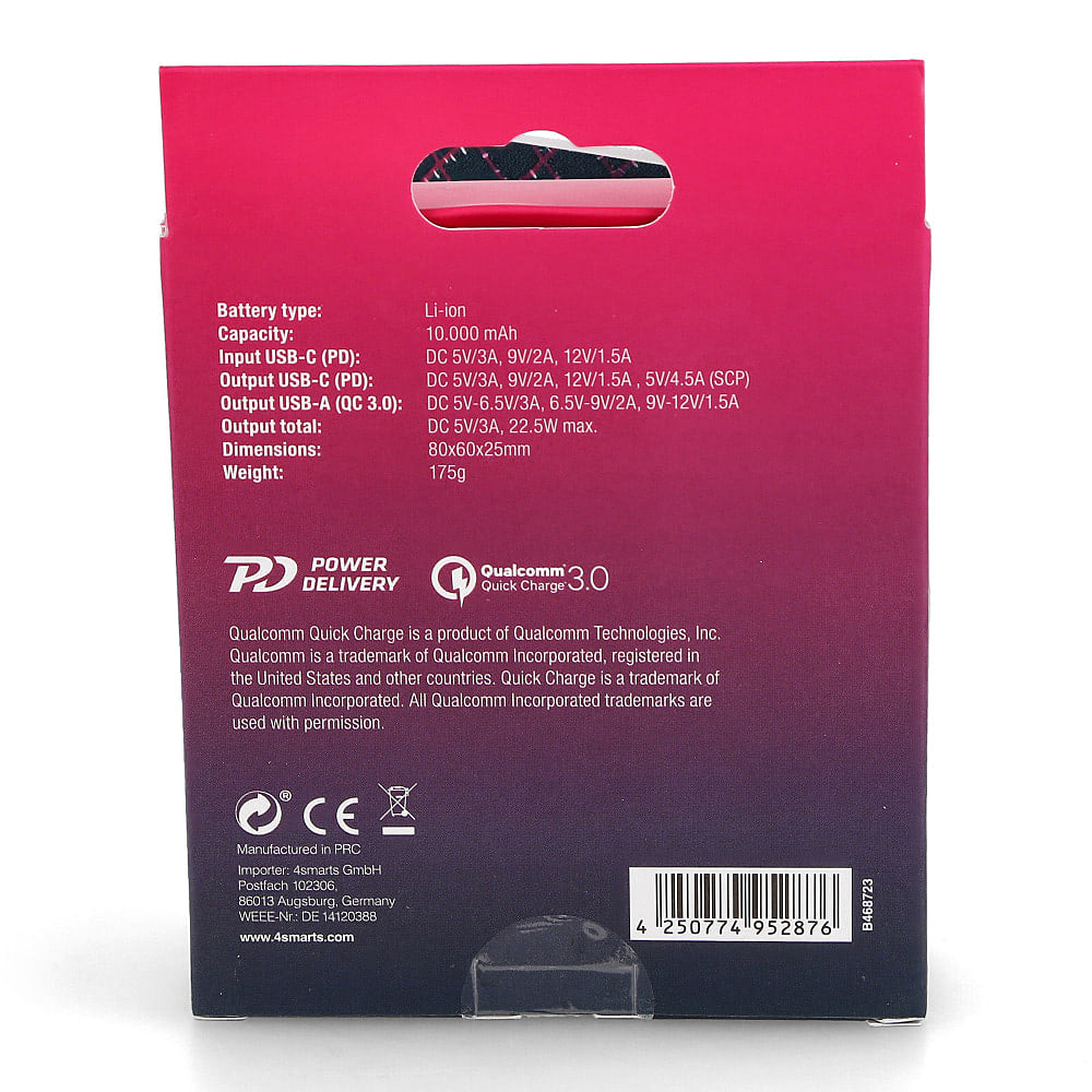 AlphaTauri ATA Heatable Collection Powerbank u 9 OS Black Various Detailfoto | Overkill