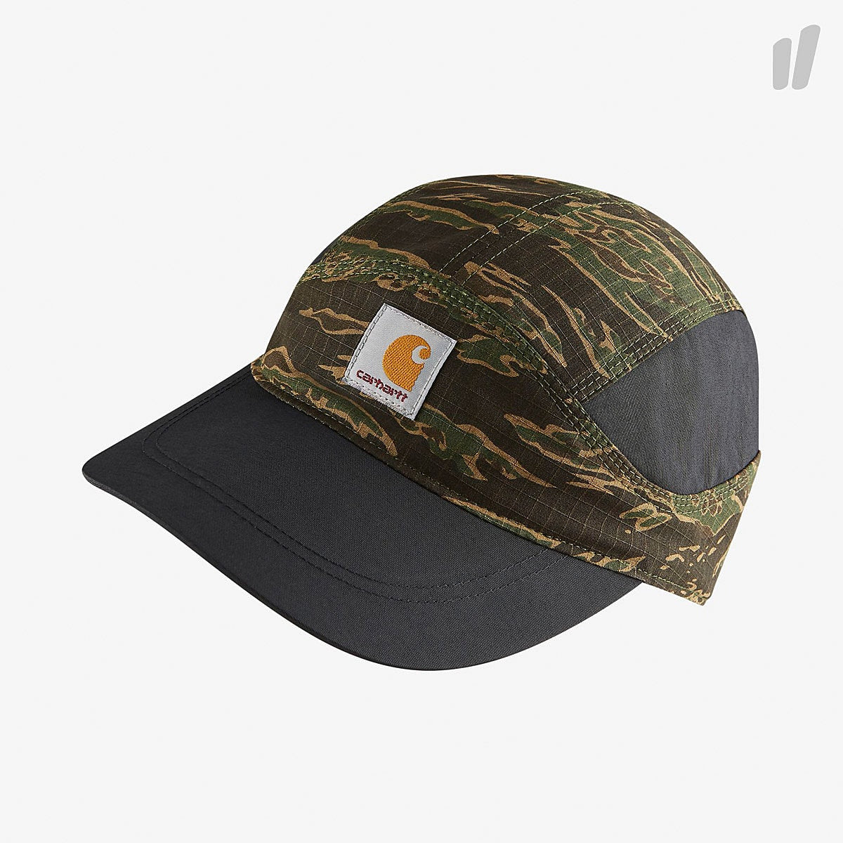 Nike Carhartt WIP x Nike NRG Camo Tailwind Cap Black / Camo Green Caps AV4783 010 | Overkill