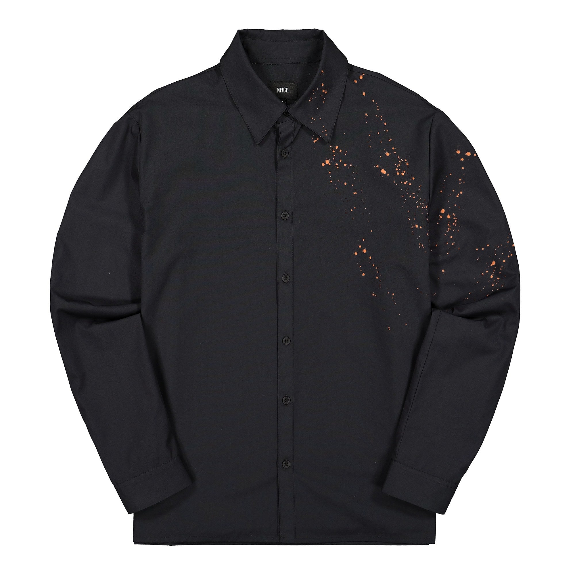 Neige painter shirt Black Shirts AW1923 | Overkill