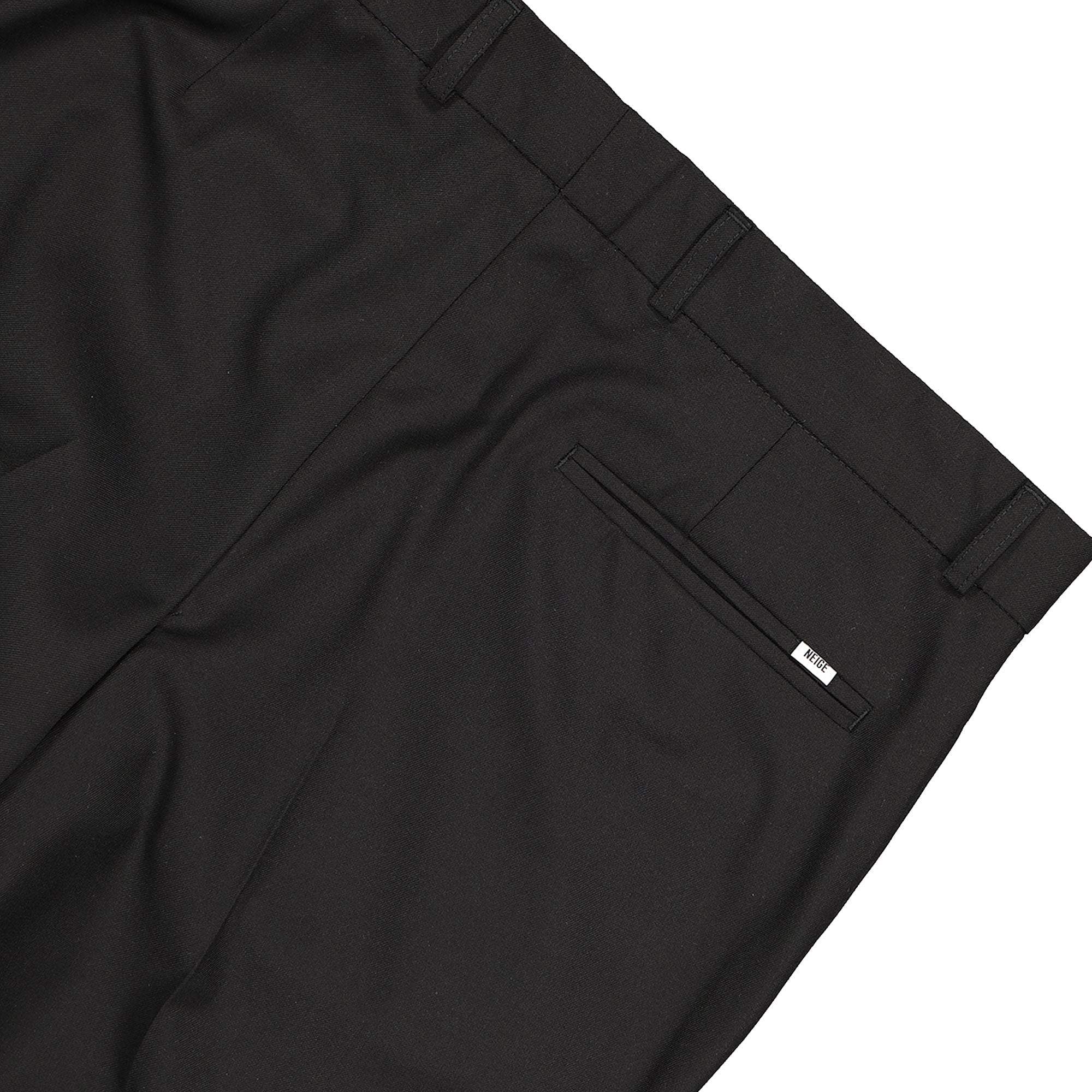 Neige classic black trousers Black Casual Pants Close-up | Overkill