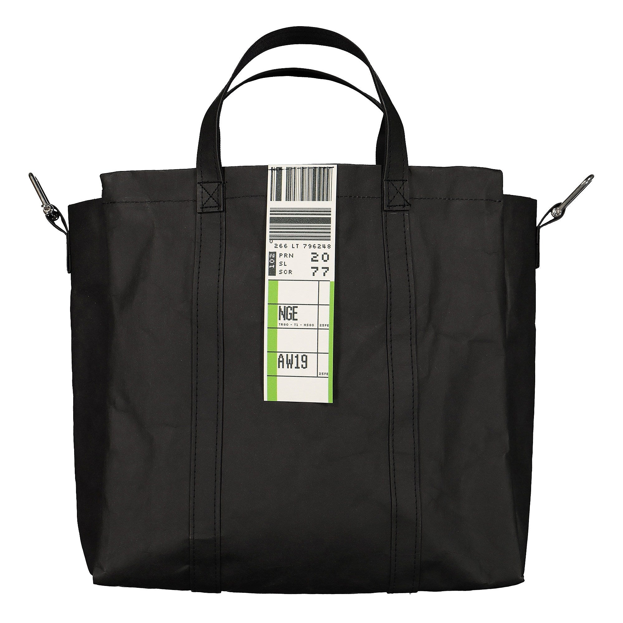 Neige id tag paper bag Black Shoulder & Cross Body Bags Material | Overkill