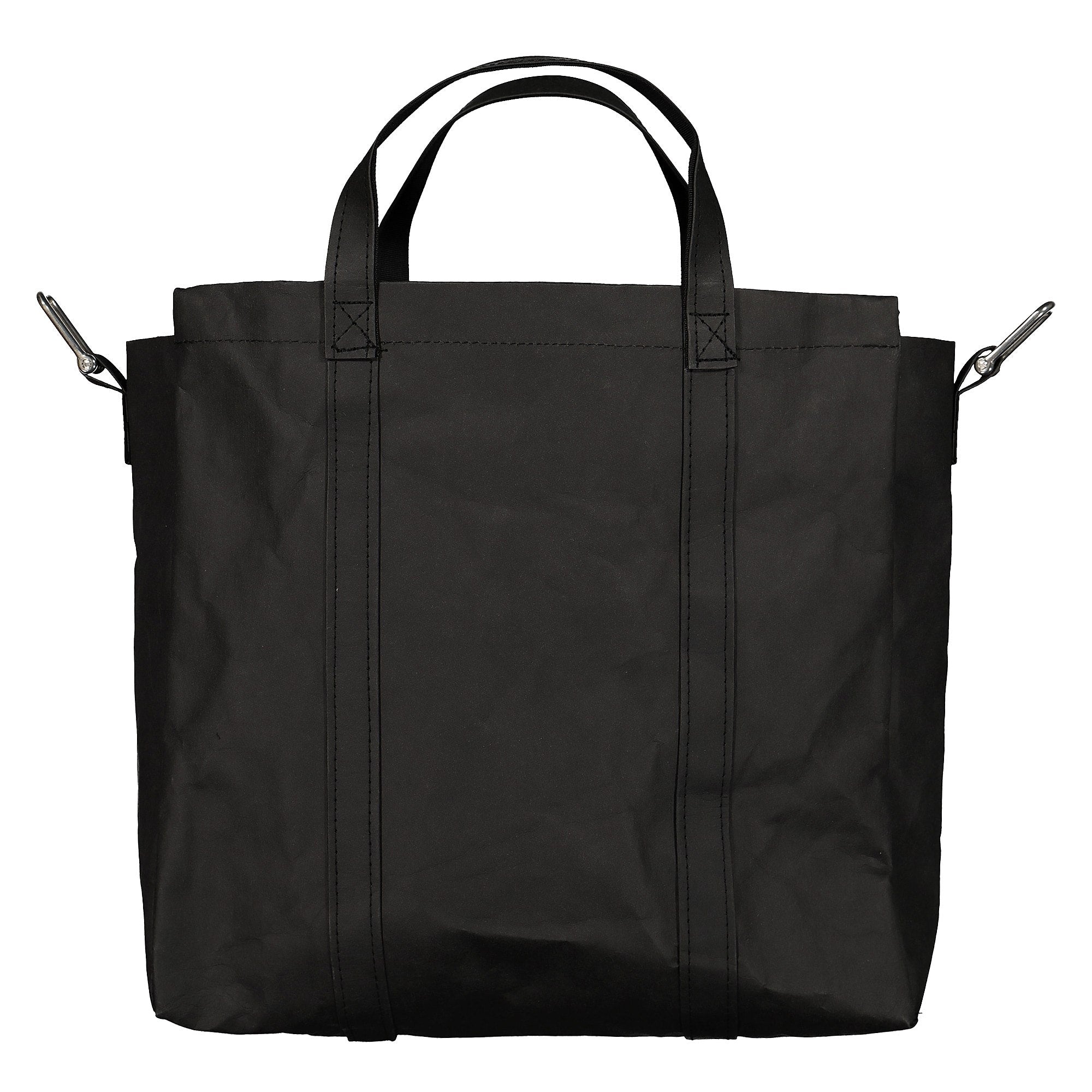 Neige id tag paper bag Black Shoulder & Cross Body Bags AW1941 | Overkill