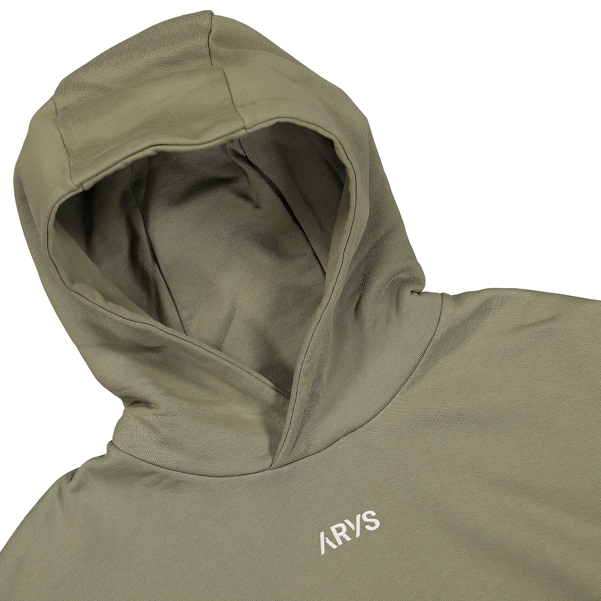 ARYS Home Run Hoodie Greygreen Hoodies Close-up | Overkill