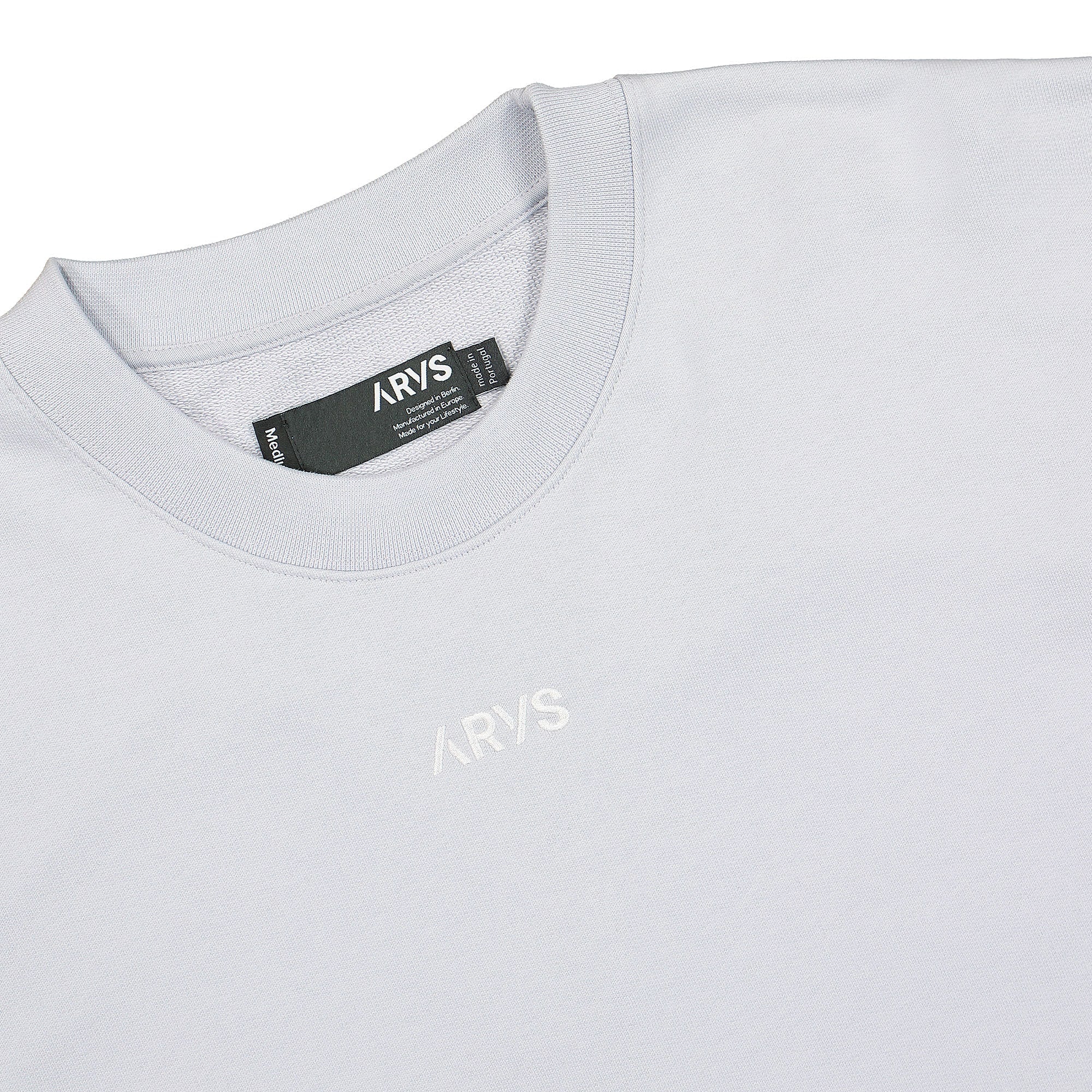 ARYS Posture Pullover Sea Ice Sweatshirts Close-up | Overkill