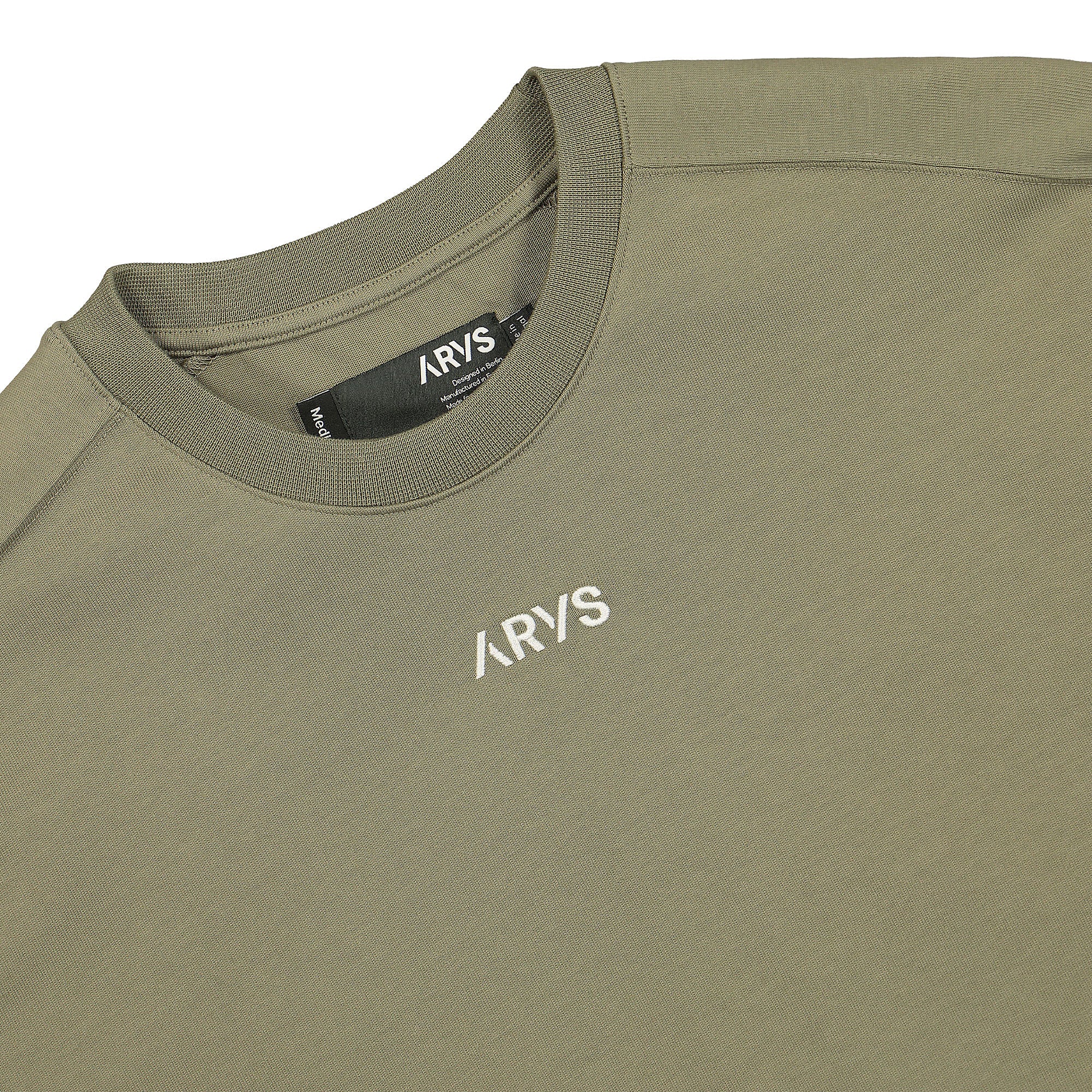 ARYS Superior Shirt Greygreen T-Shirts Close-up | Overkill