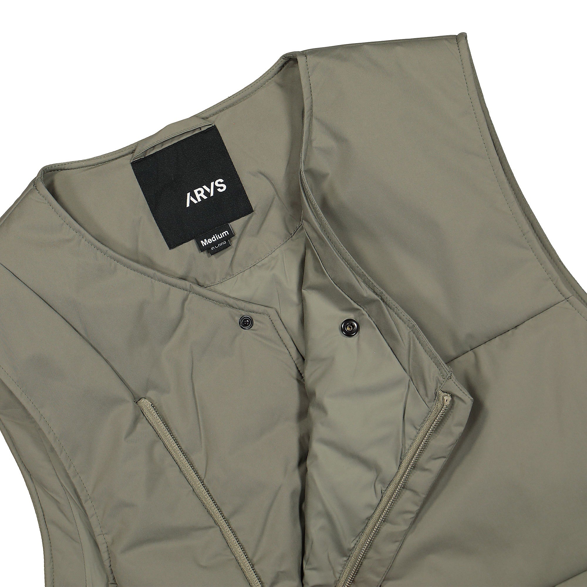 ARYS Verve Vest Greygreen Vests Close-up | Overkill