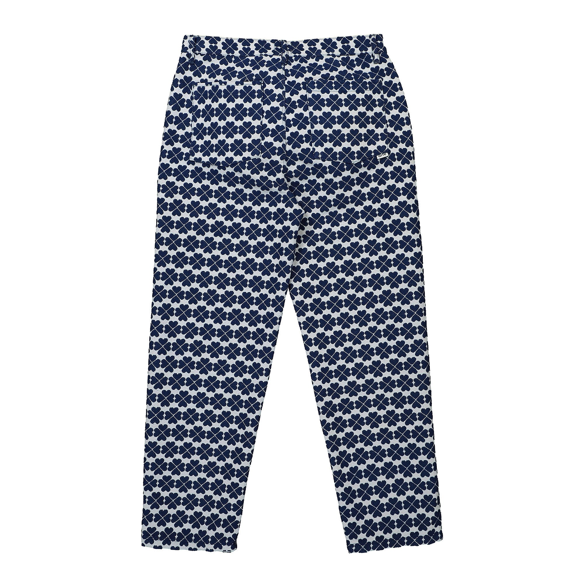 Arte Antwerp Jean Trevo Allover Pants Blue Jeans Material | Overkill