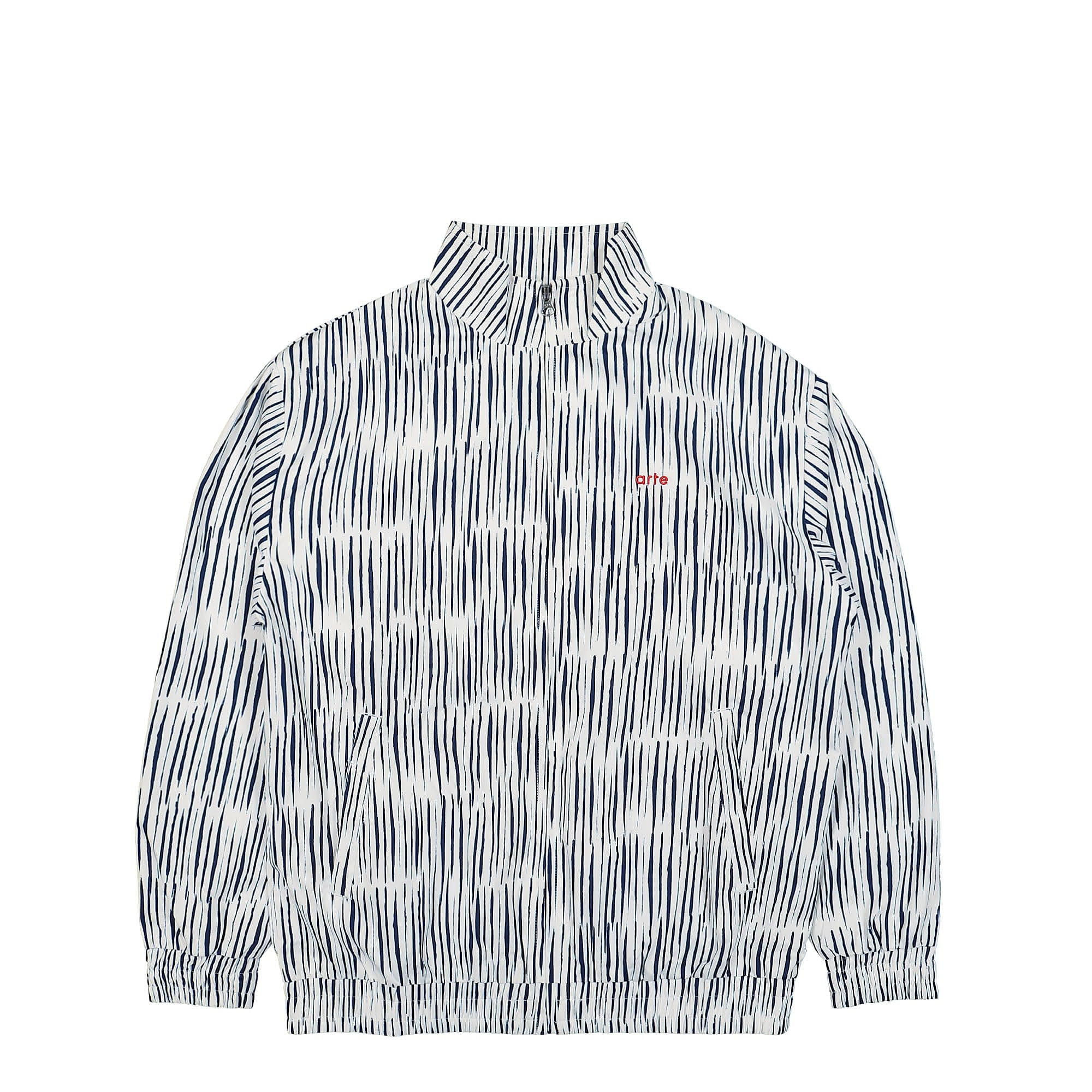Arte Antwerp Jordan Pereira Jacket Cream / Navy Jackets AW22-126J | Overkill