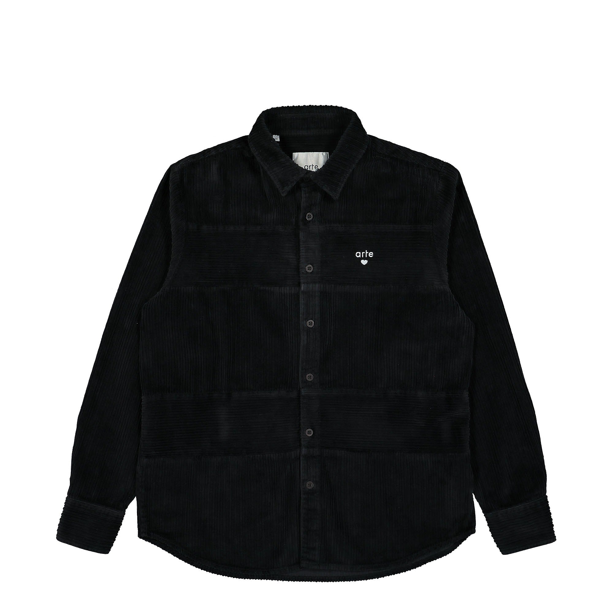 Arte Antwerp Silvester Shirt Black Shirts AW22-135S | Overkill