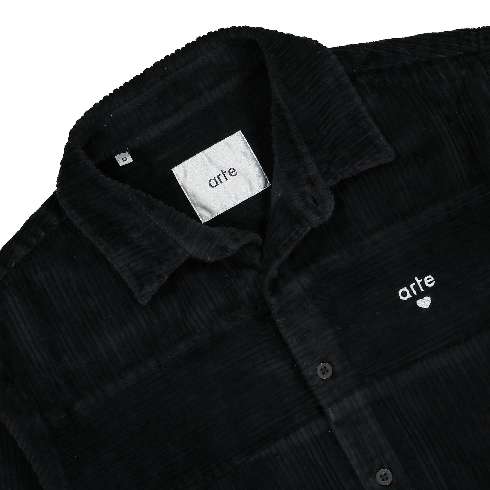 Arte Antwerp Silvester Shirt Black Shirts Close-up | Overkill