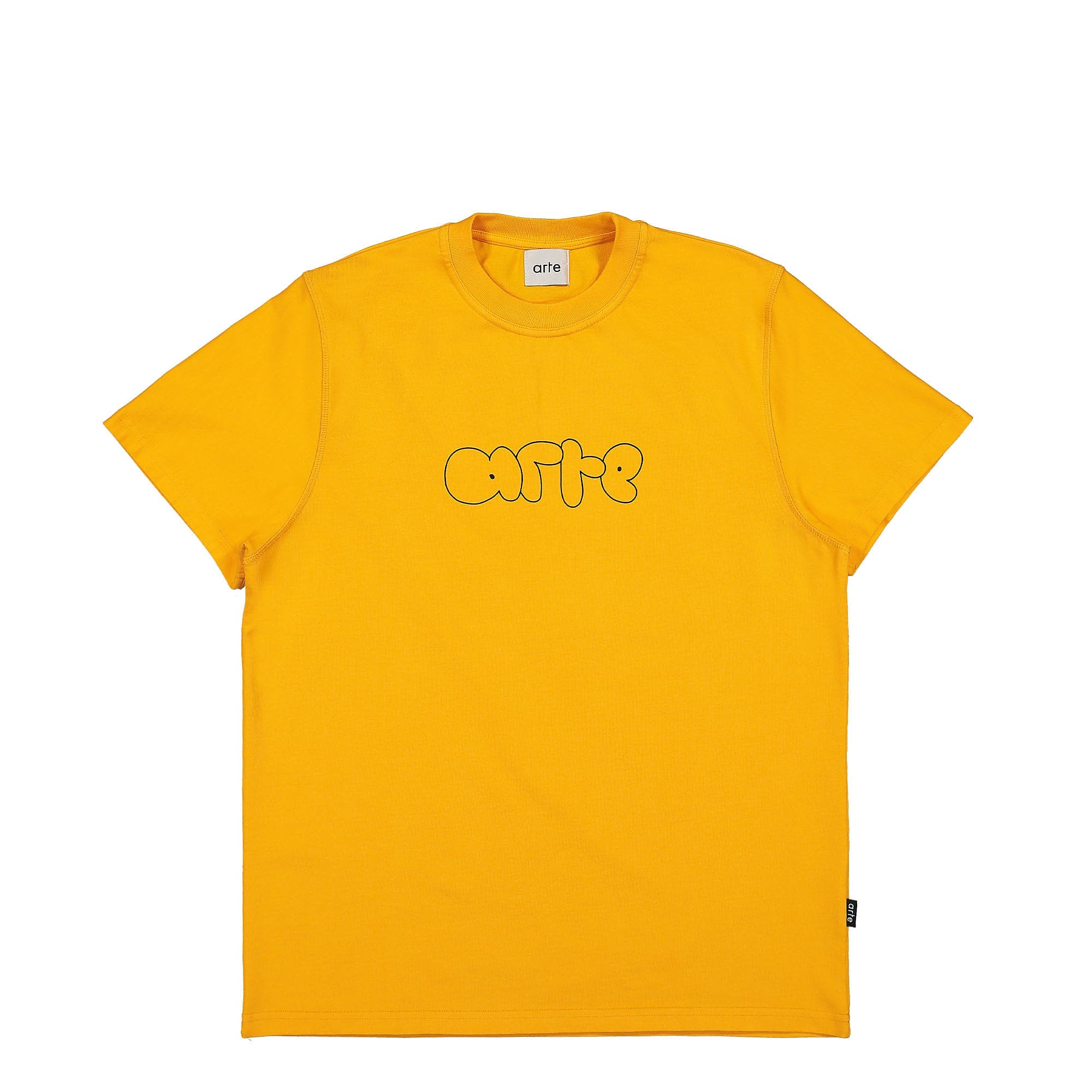 Arte Antwerp Turner Arre Logo T-Shirt Yellow T-Shirts AW22-144T | Overkill