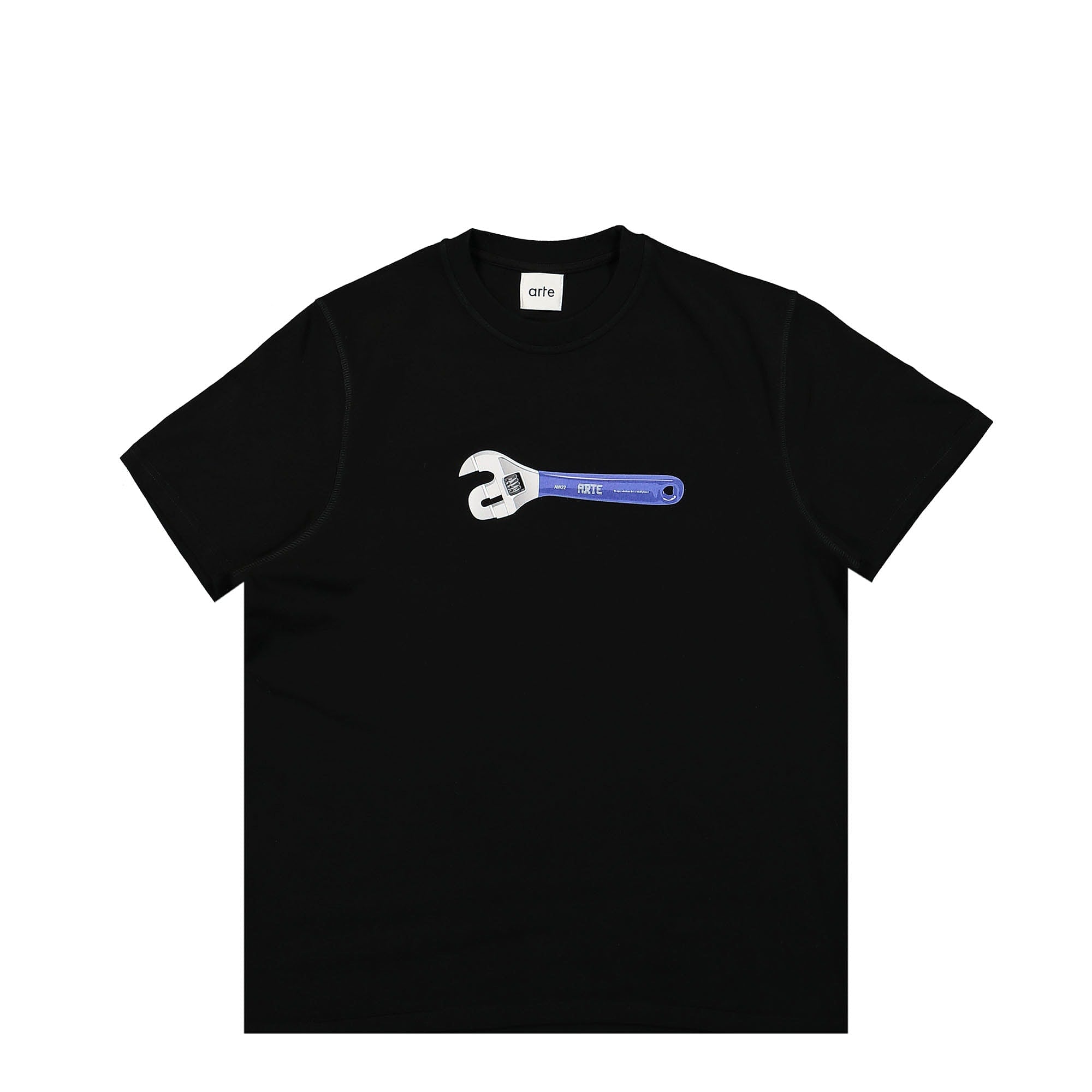 Arte Antwerp Turner Tool T-Shirt Black T-Shirts AW22-146T | Overkill