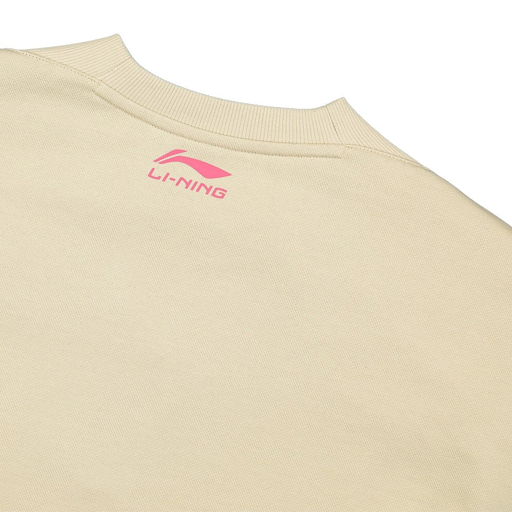 Li-Ning PO Knit Crew Beige Sweatshirts Detailfoto | Overkill