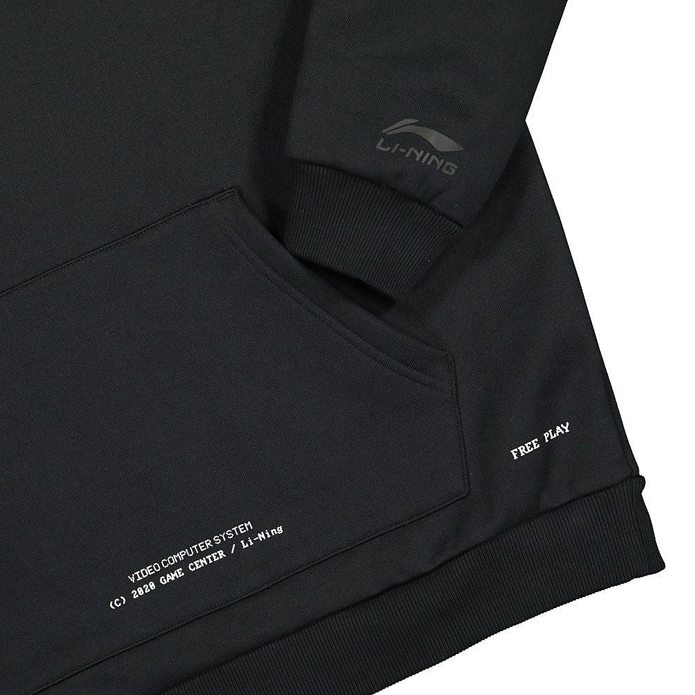 Li-Ning PO Knit Hoodie Black Hoodies Detailfoto | Overkill