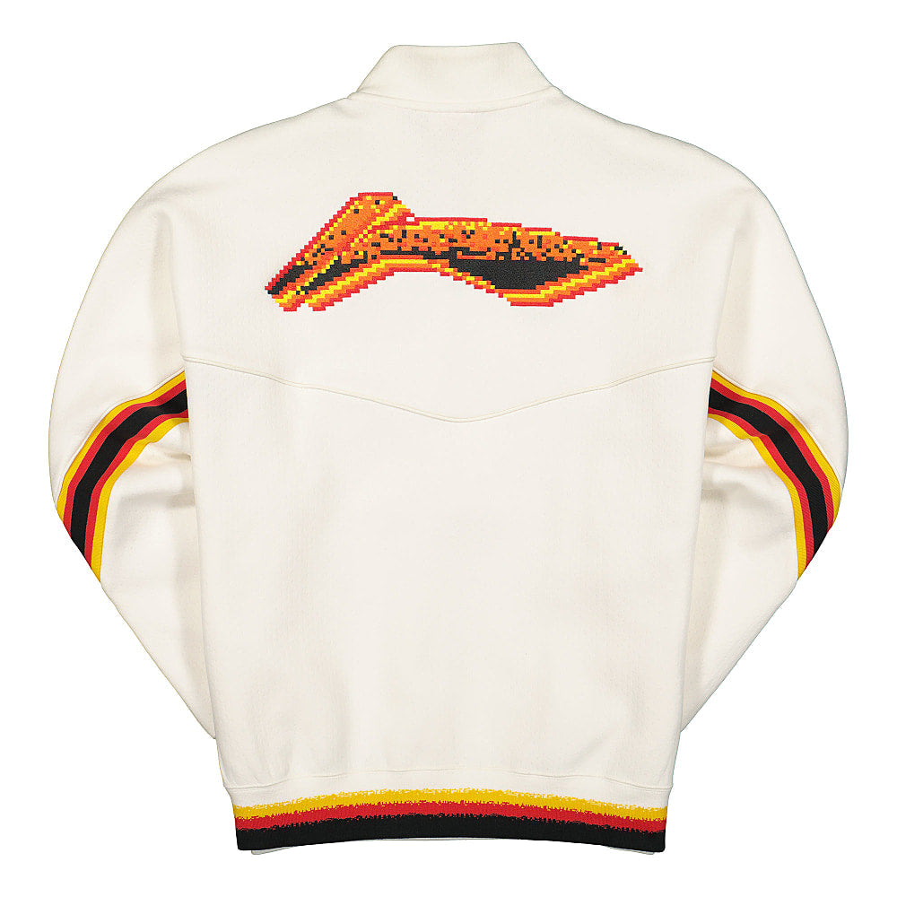 Li-Ning PO Knit Crew White Sweatshirts Material | Overkill