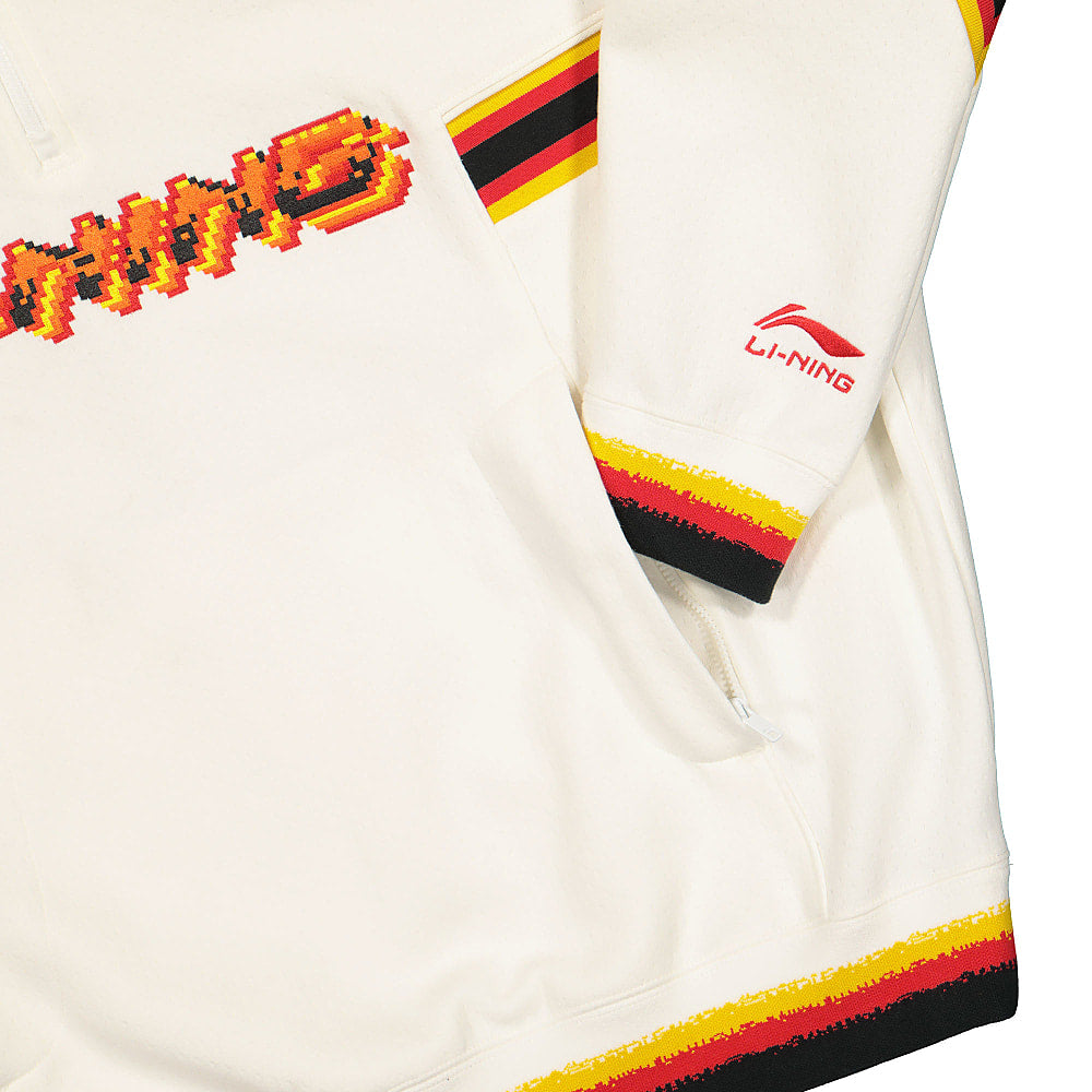 Li-Ning PO Knit Crew White Sweatshirts Detailfoto | Overkill