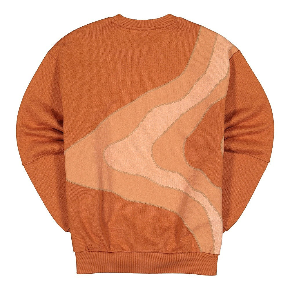 Li-Ning Knit Crew Amber Brown Sweatshirts Material | Overkill