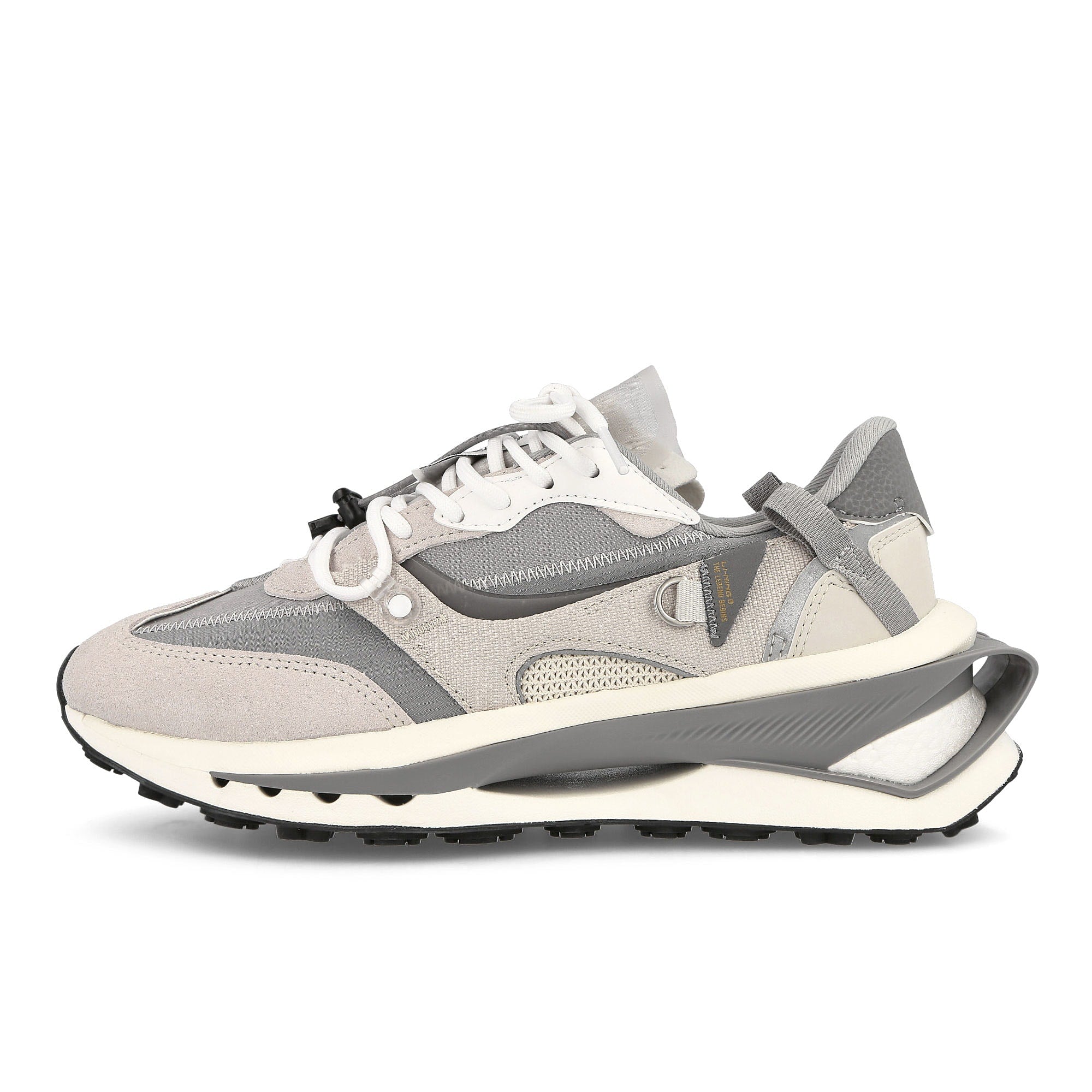 Li-Ning Cosmos Premium Antarctic Grey Sneakers AZGS005-2K | Overkill